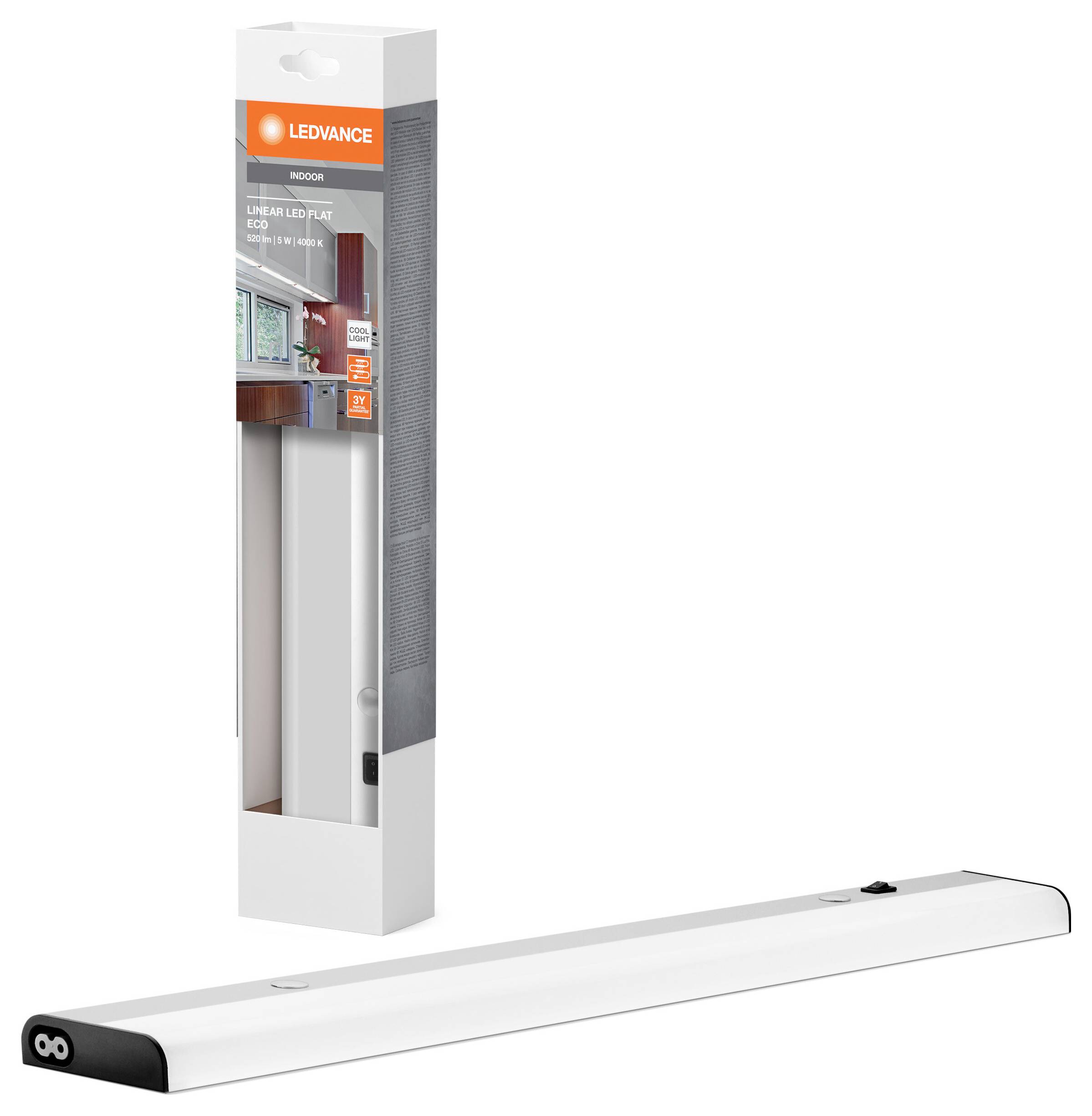 LEDVANCE Linear LED Flat Eco 6W 840 LED plinth lighting