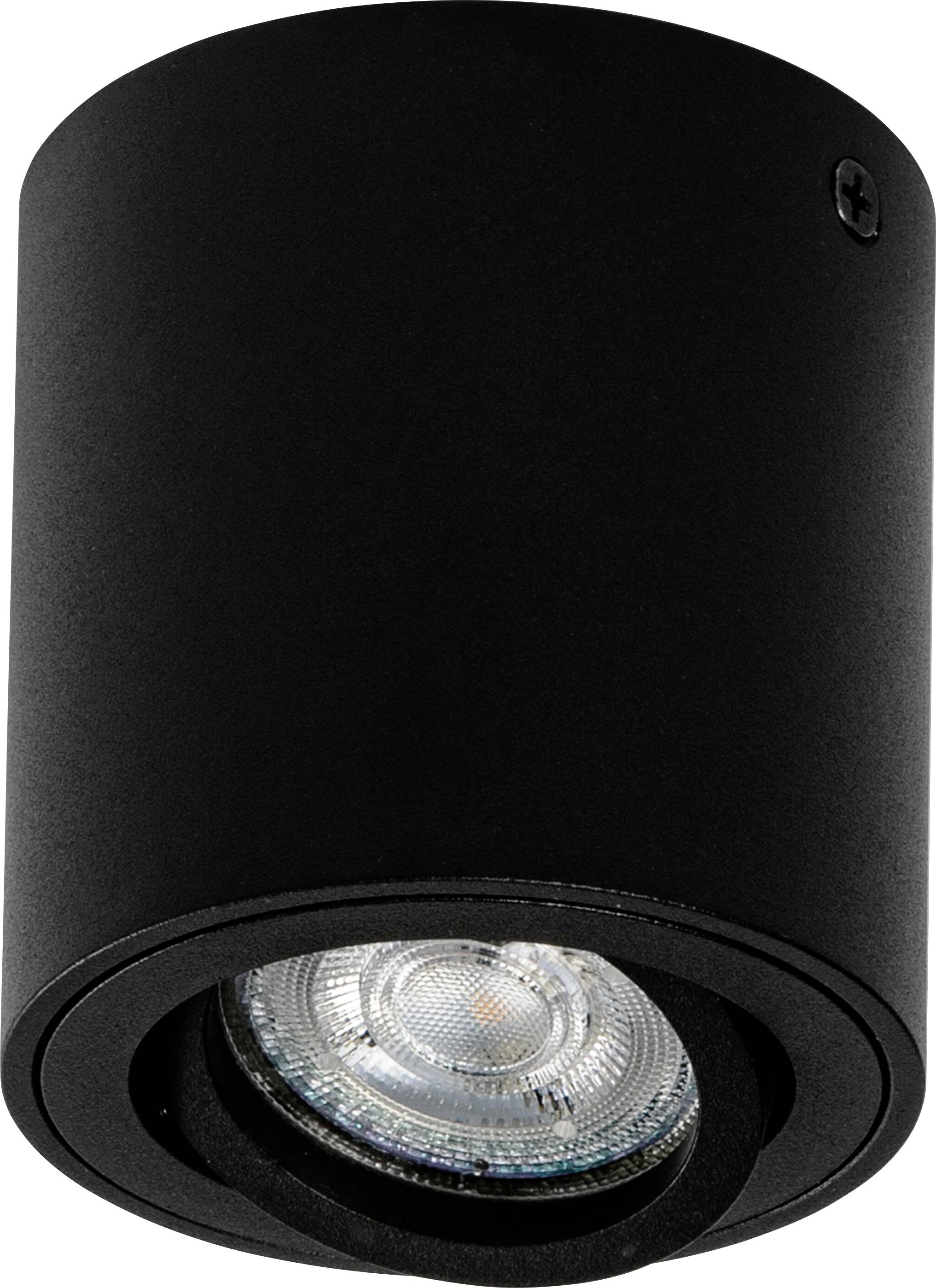 OSRAM HOMELIGHTING Spot Surface Round GU10 Black 4099854445965 LED outdoor wall light GU10 Black