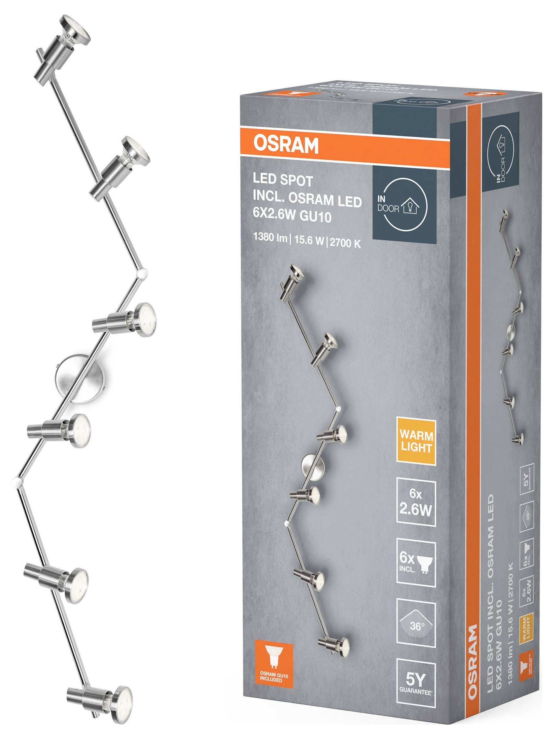 OSRAM HOMELIGHTING 4099854473746 LED reflector lamp 1 pc(s)