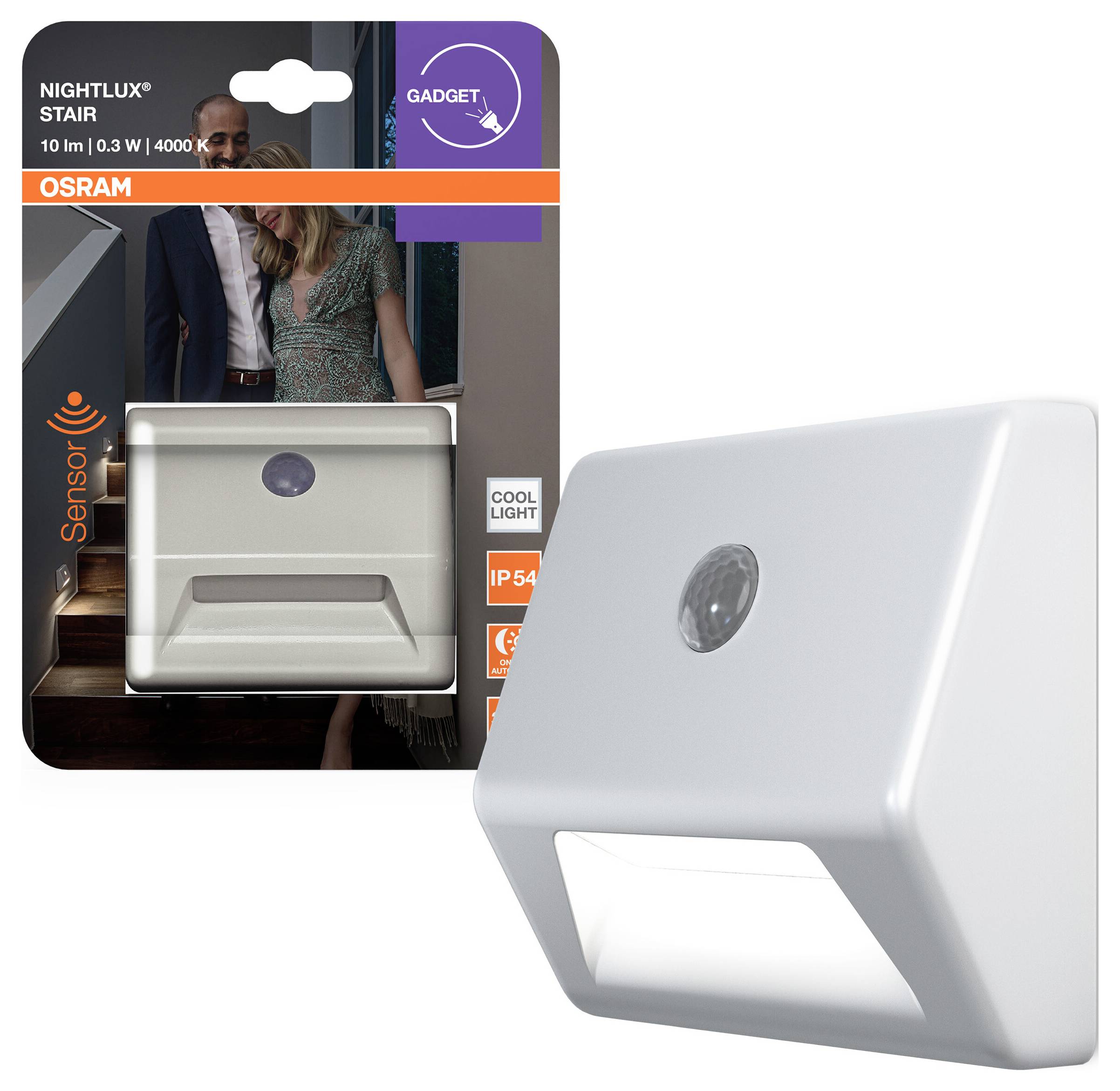 OSRAM HOMELIGHTING NIGHTLUX Stair White 4099854530951 LED night light