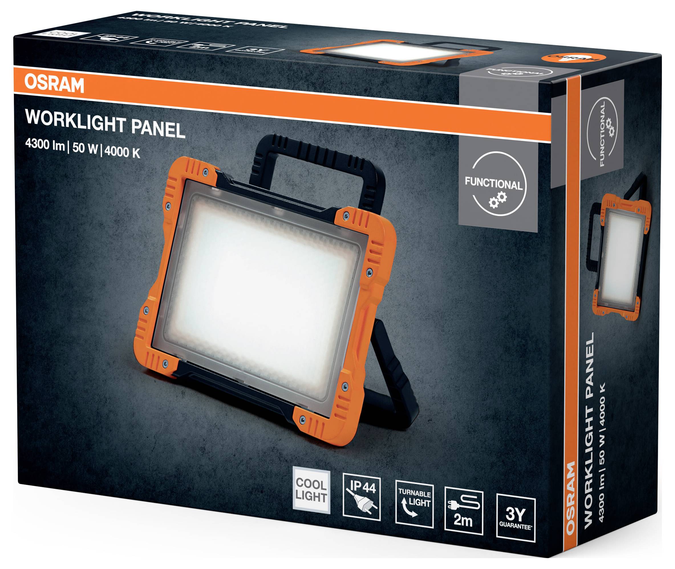 OSRAM HOMELIGHTING LED Worklight Panel 50W 4000K LED industrial light 4099854430350