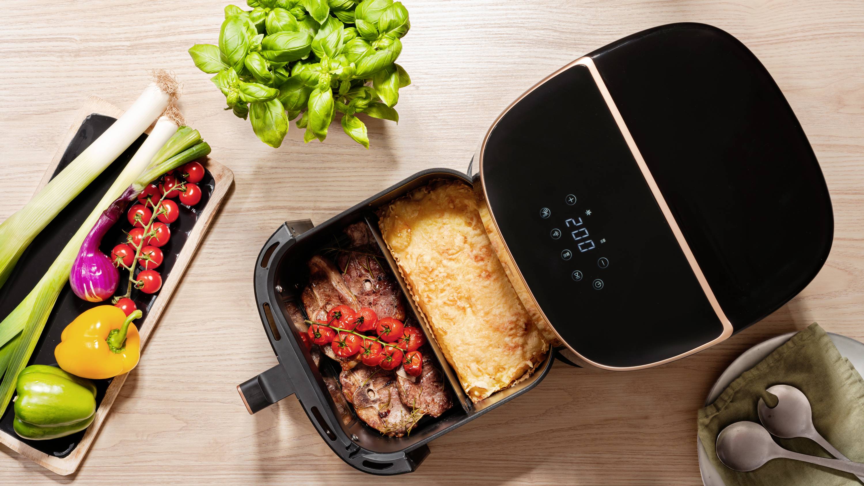 Wilfa Dualfry Split AFD-80SPLIT Air fryer 8 l 1600 W