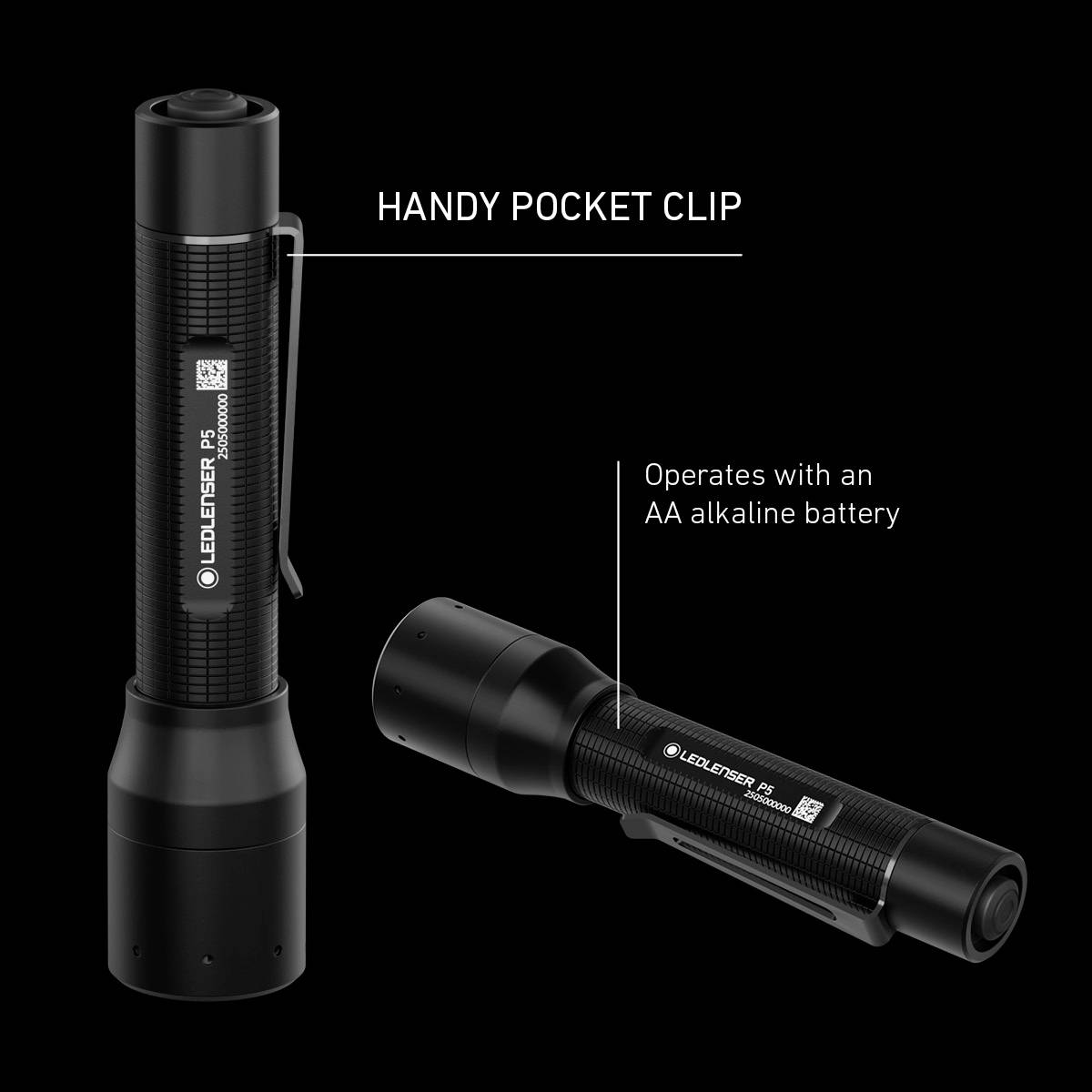 Ledlenser P5 Torch battery-powered 200 lm 8 h