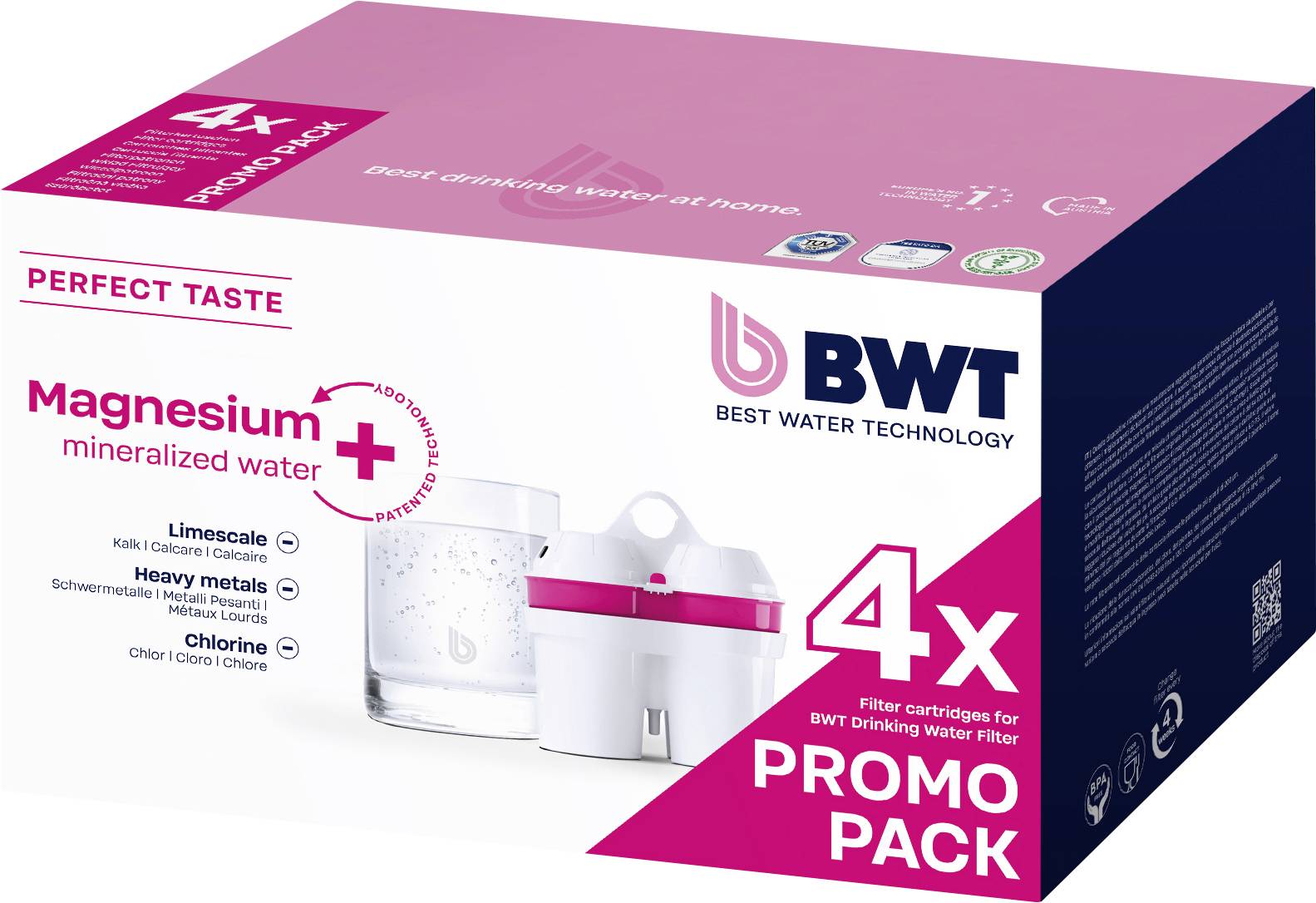 BWT MMW 4er 640607 Water-saver filter set