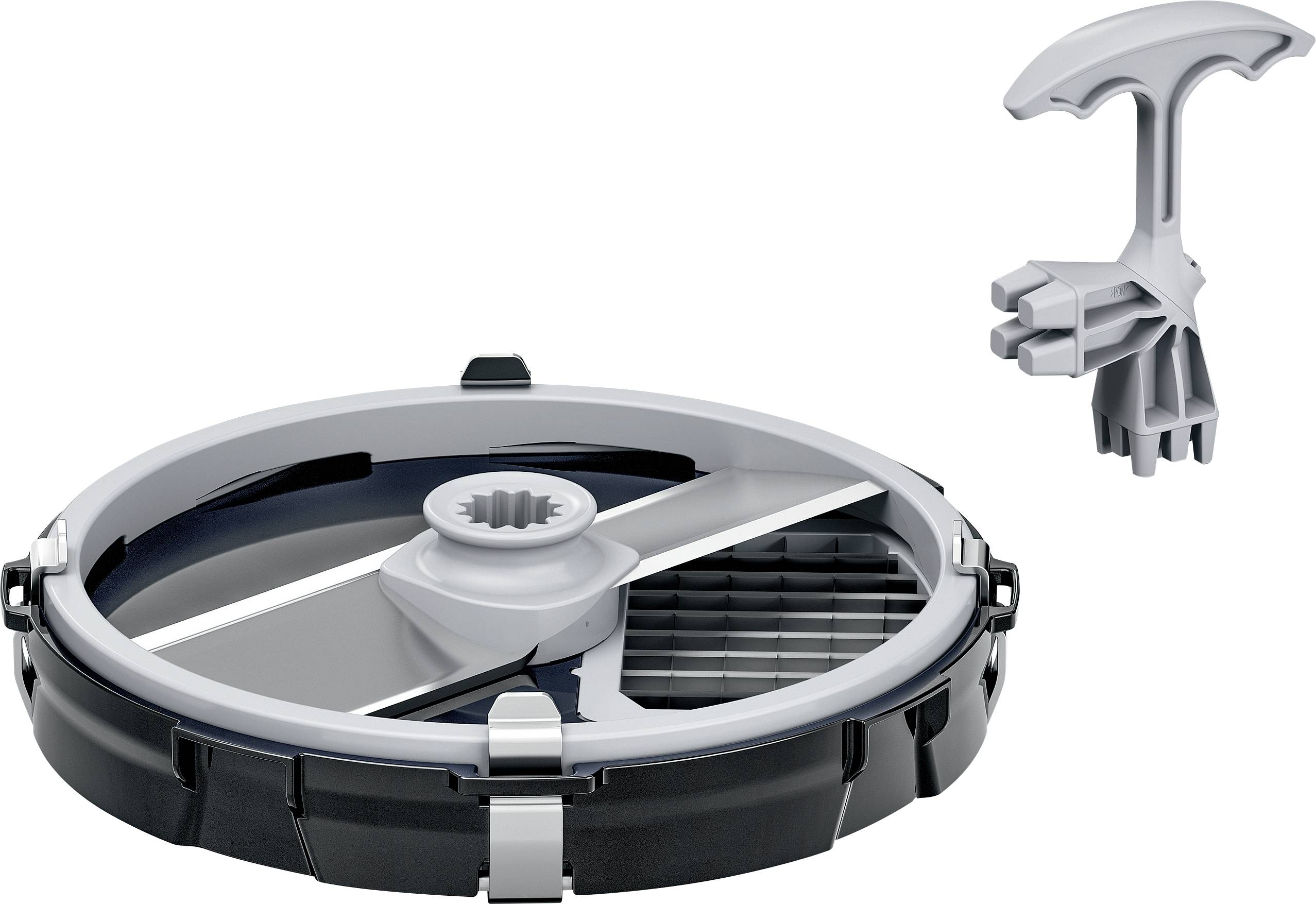 Bosch Würfelschneider für Bosch Küchenmaschine Serie 6 und 8 Dicer Black, Grey