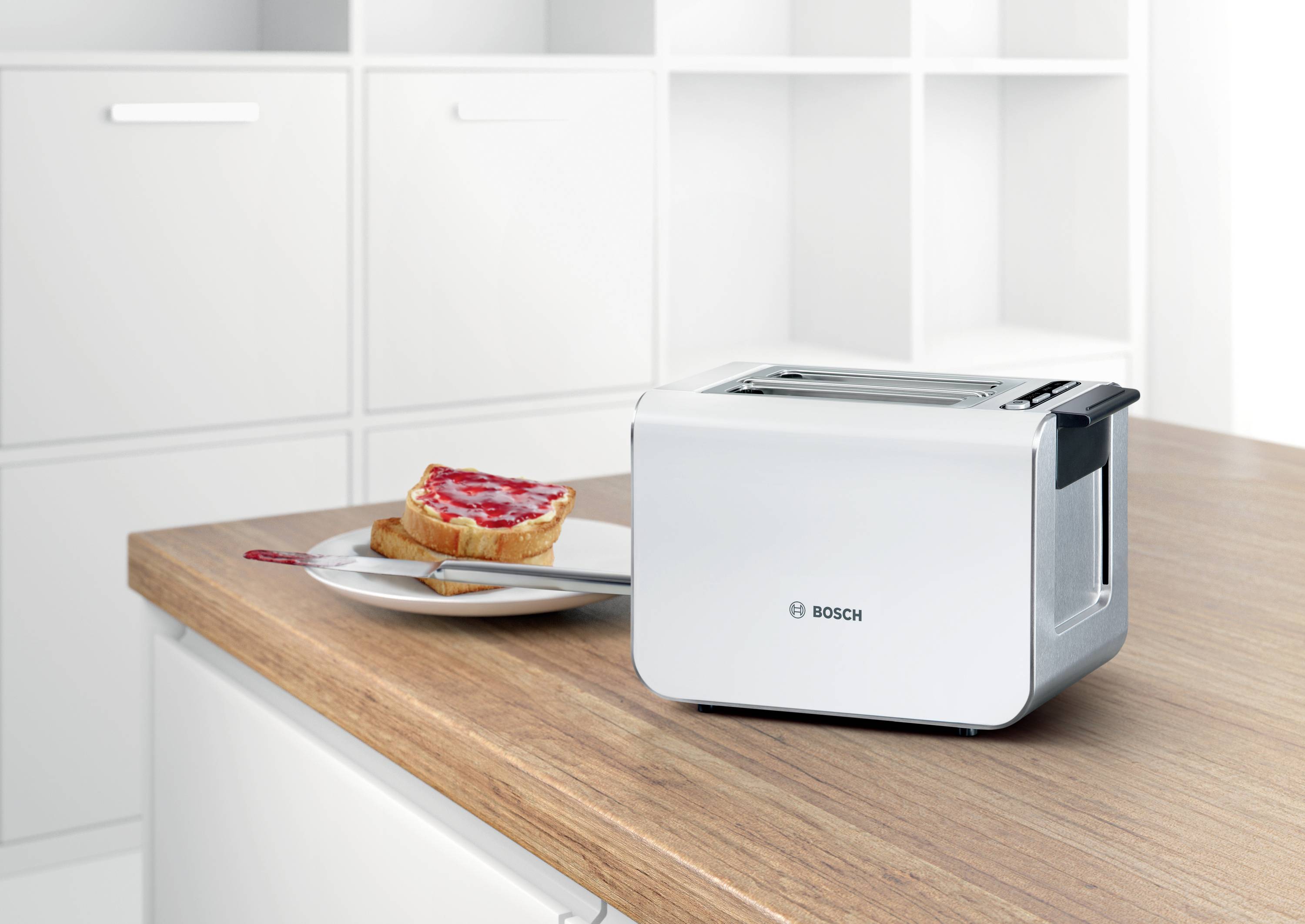 Bosch Kompakt Styline, weiß Toaster White