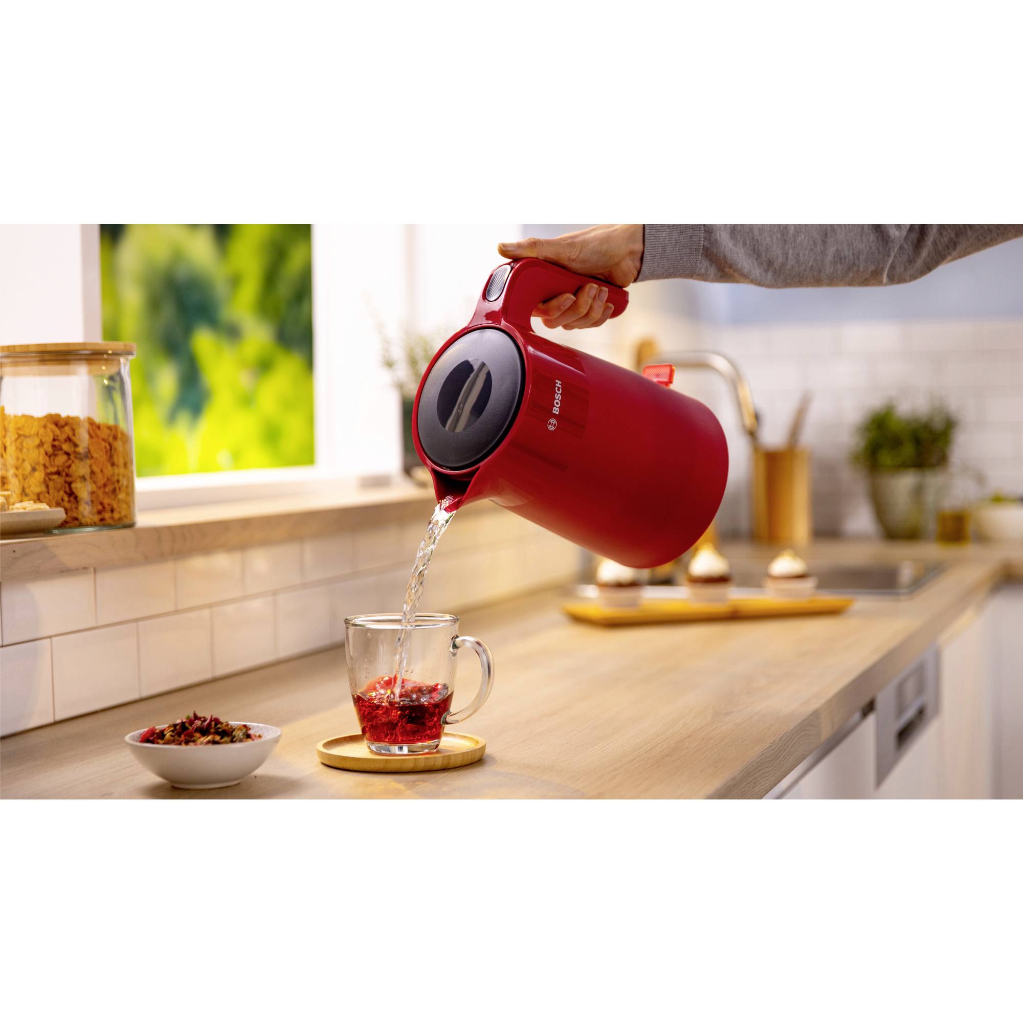 Bosch 1,7L MyMoment, rot Kettle Red