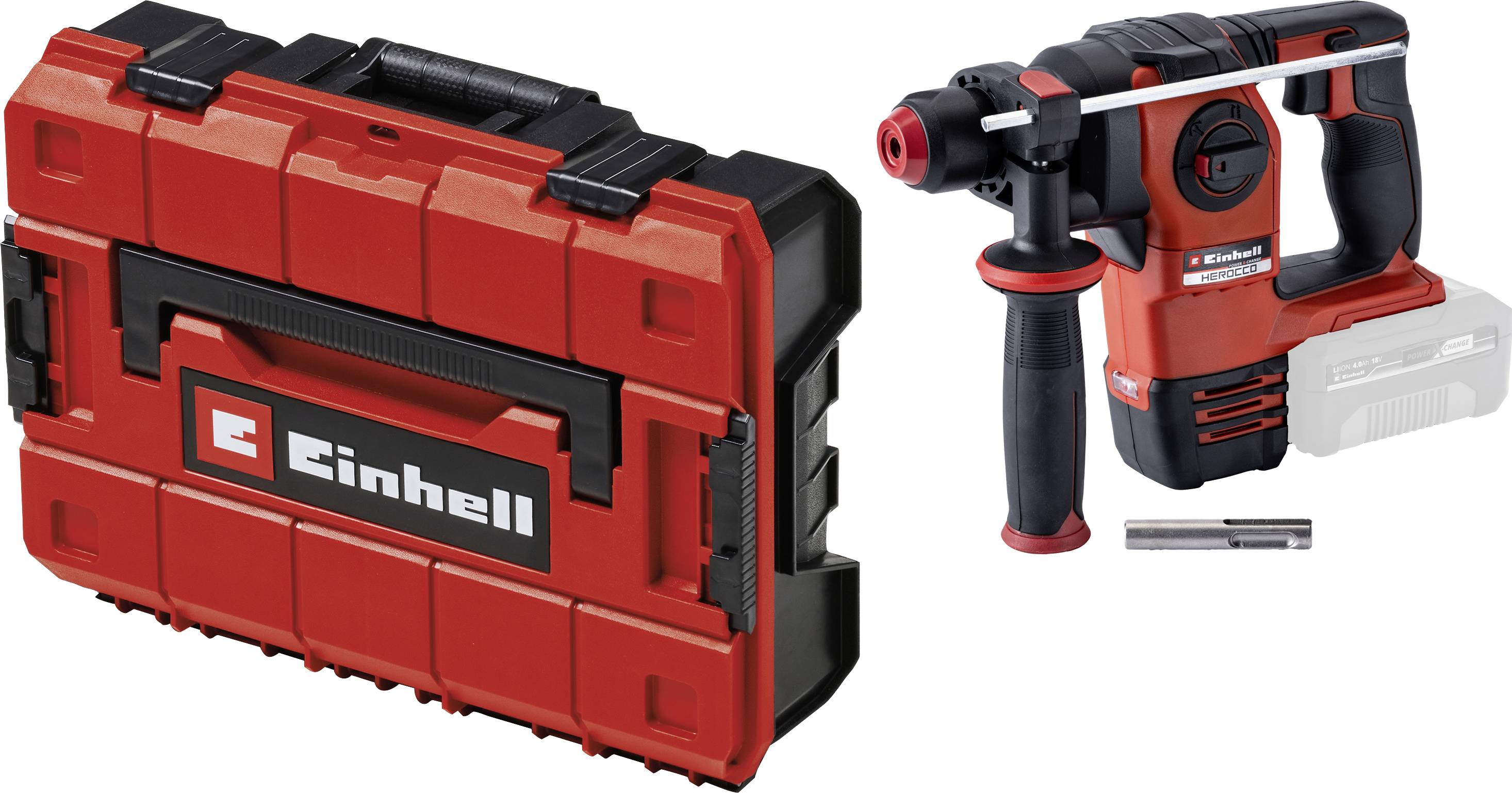 Einhell SDS-Plus-Cordless hammer drill 18 V Li-ion w/o battery, w/o charger, incl. E-Case