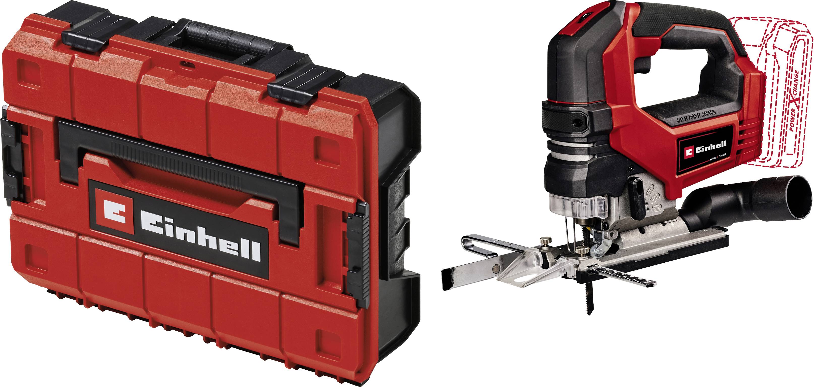 Einhell Cordless jigsaw 4321260+4540011 w/o battery, w/o charger, incl. E-Case 18 V No. of power packs included 0
