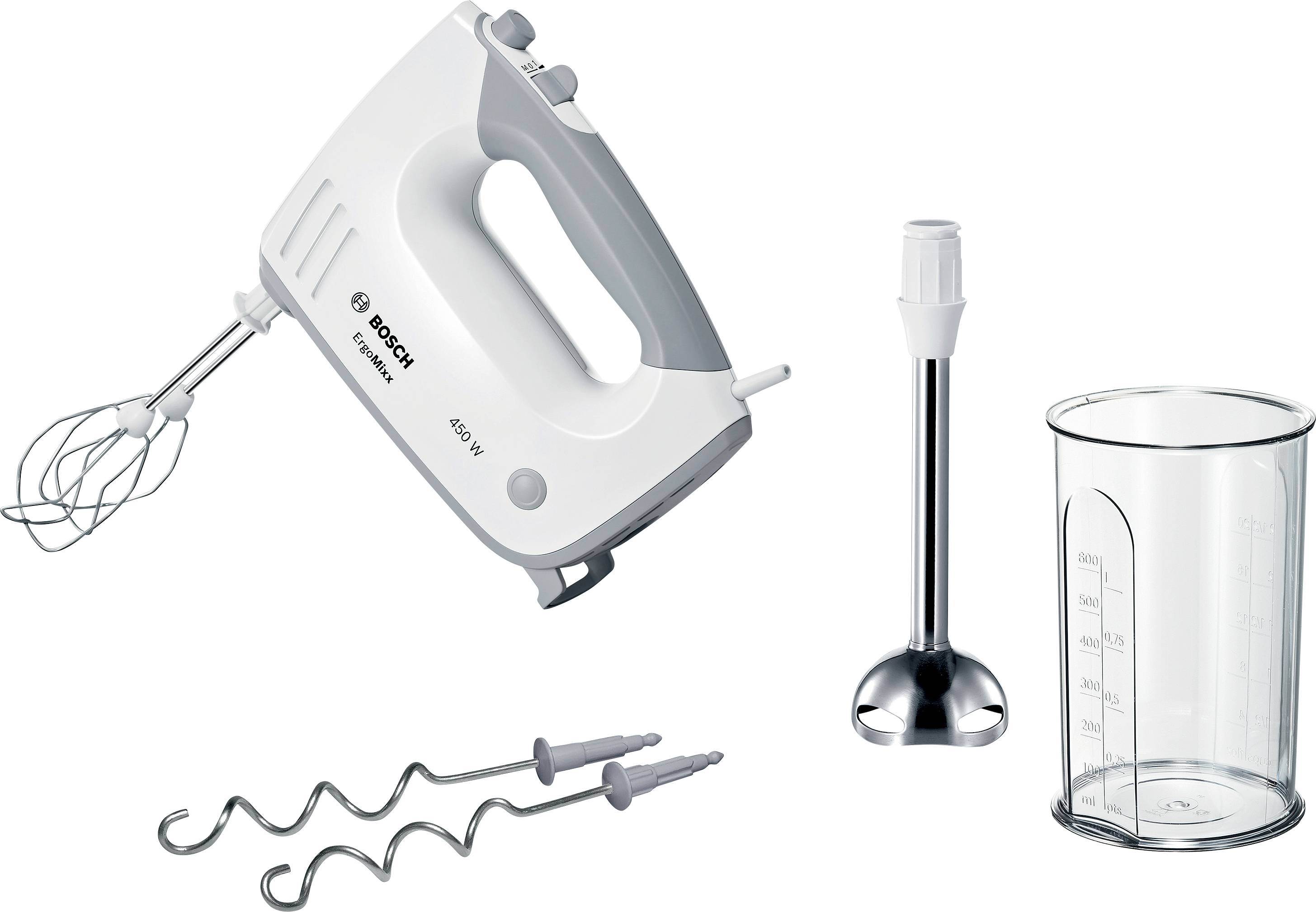 Bosch ErgoMixx Hand-held mixer White, Grey