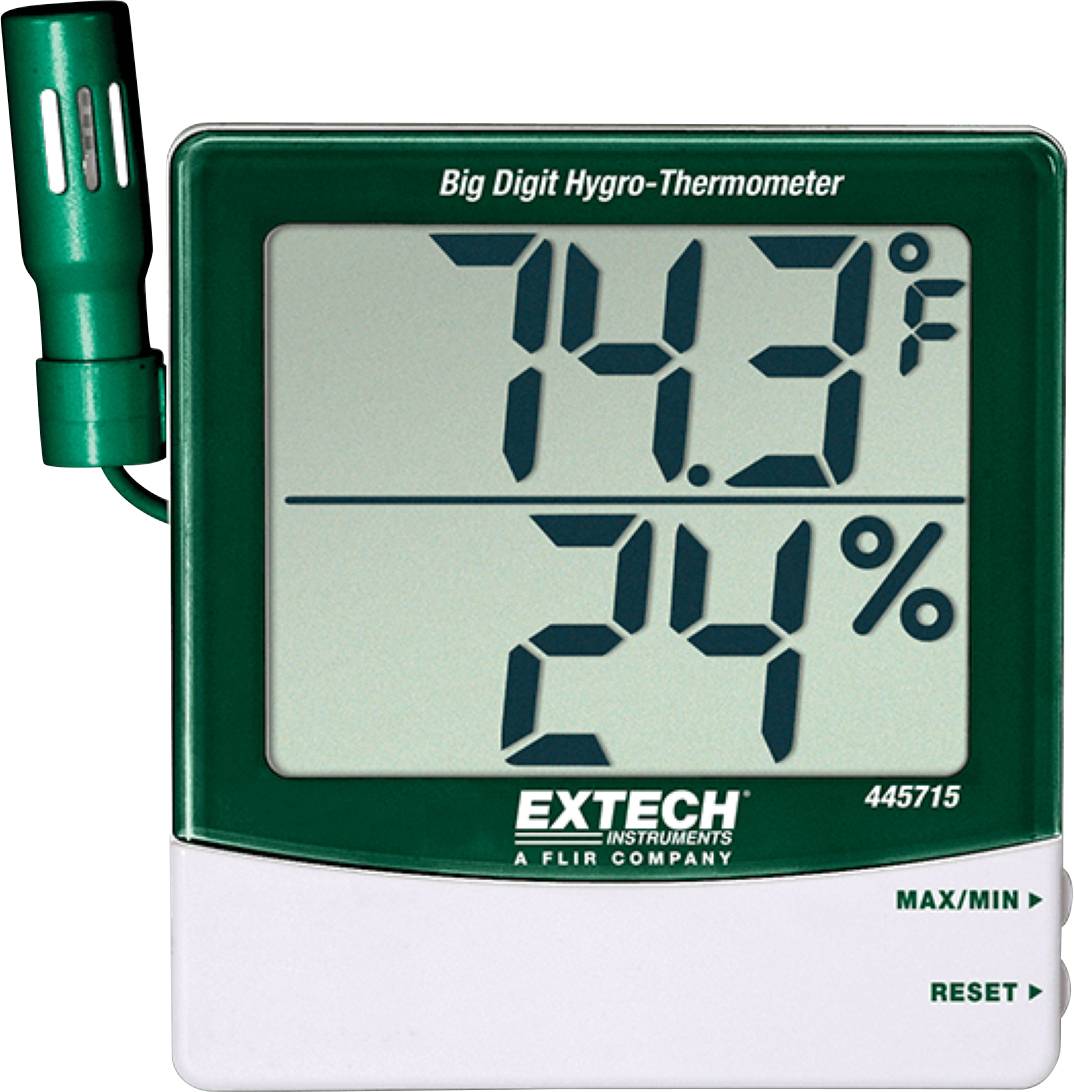 Extech 445715 Thermometer -10 - 60 °C HR readings