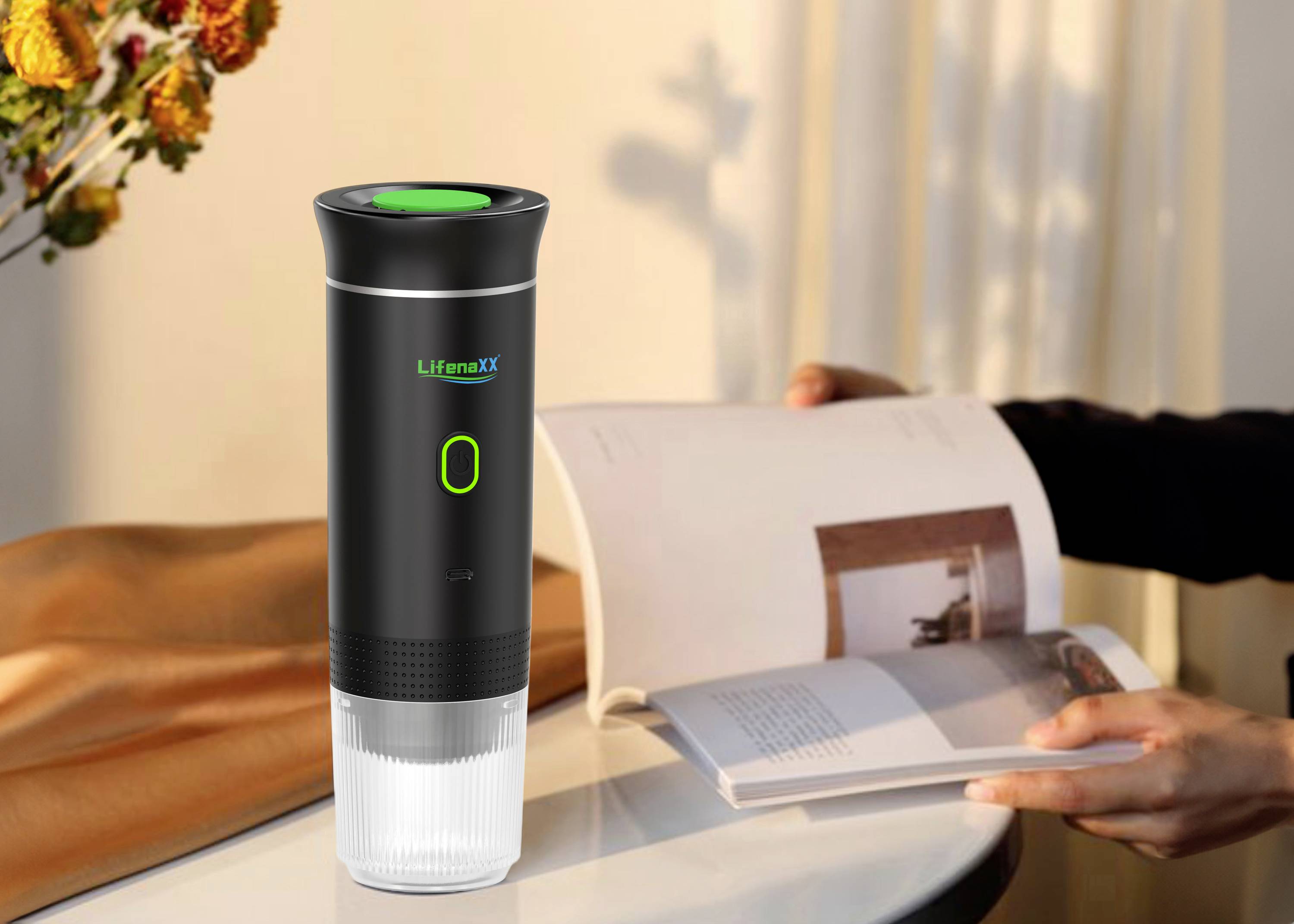 Lifenaxx To Go LX-060 Espresso machine Black