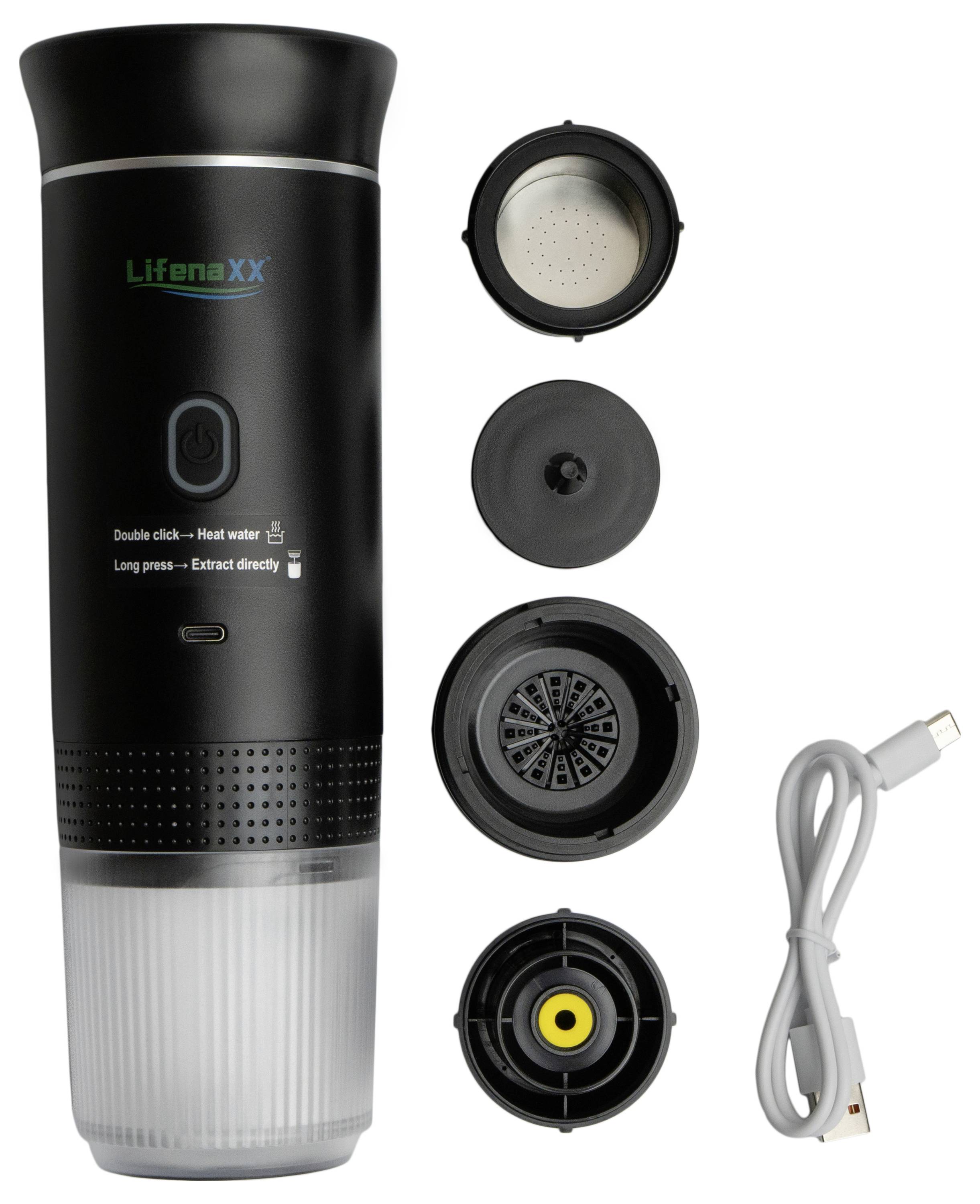 Lifenaxx To Go LX-060 Espresso machine Black