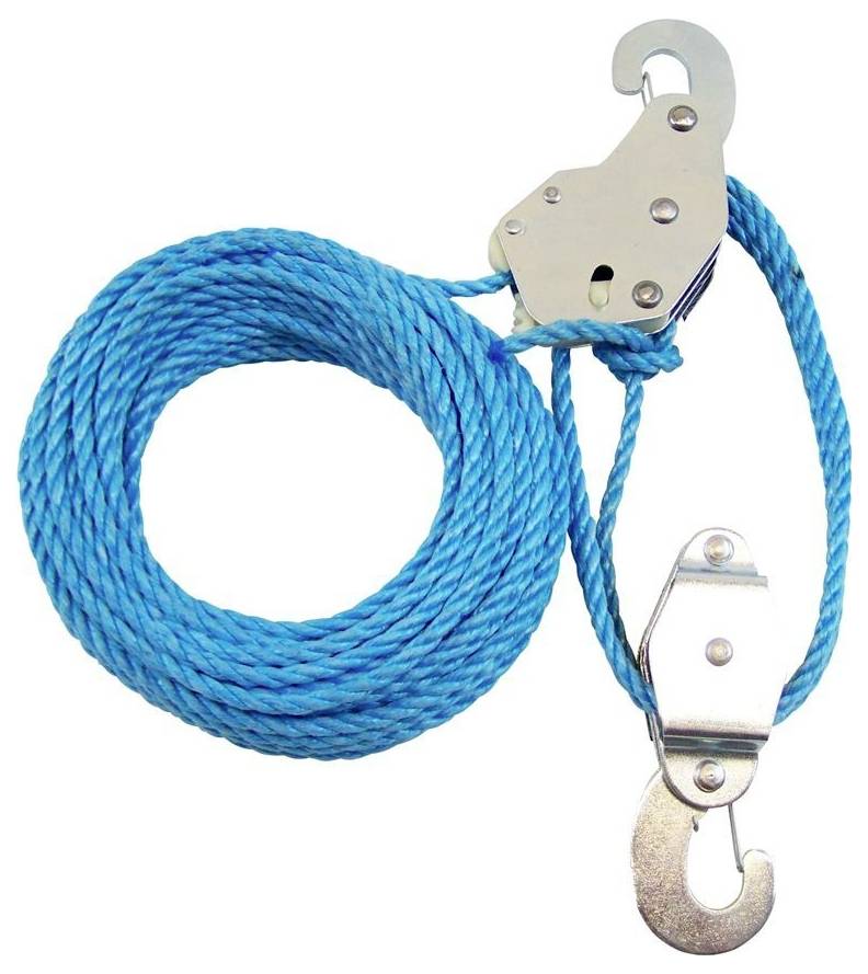 Berger & Schröter 10869 Universal block and tackle Load capacity (without pulley) 300 kg