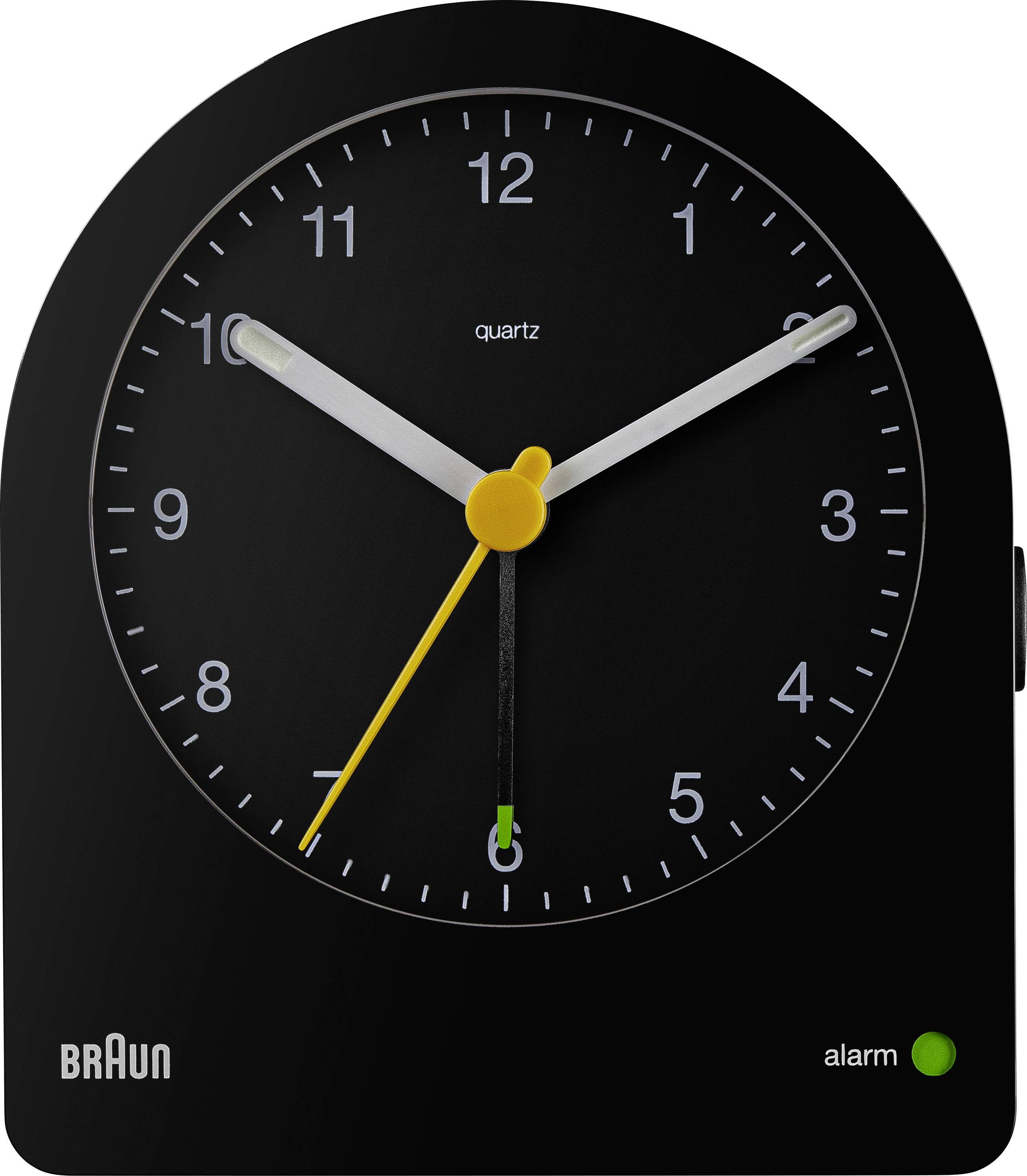 Braun BC22 Alarm clock Black Alarm times 1 1 time setting
