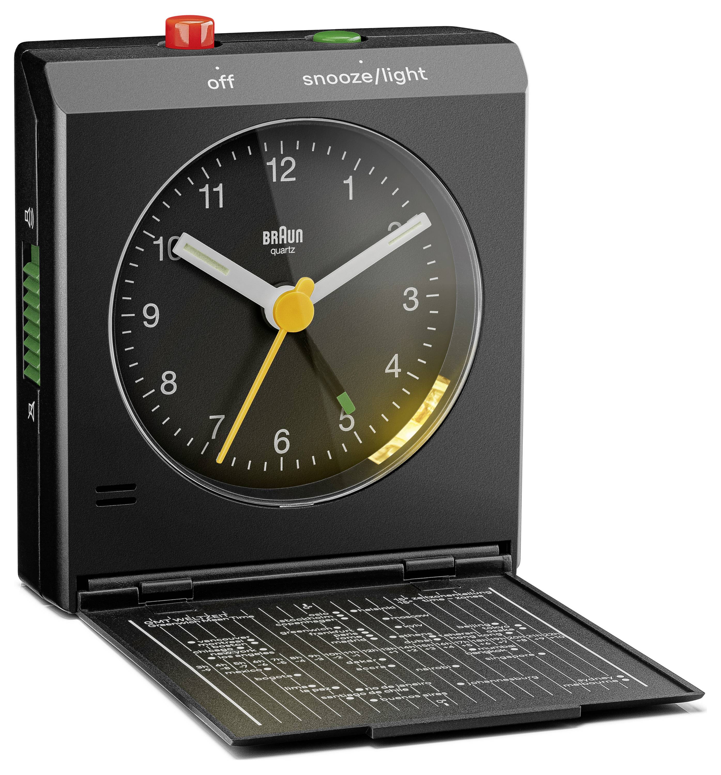 Braun BC05B Alarm clock Black Alarm times 1 1 time setting