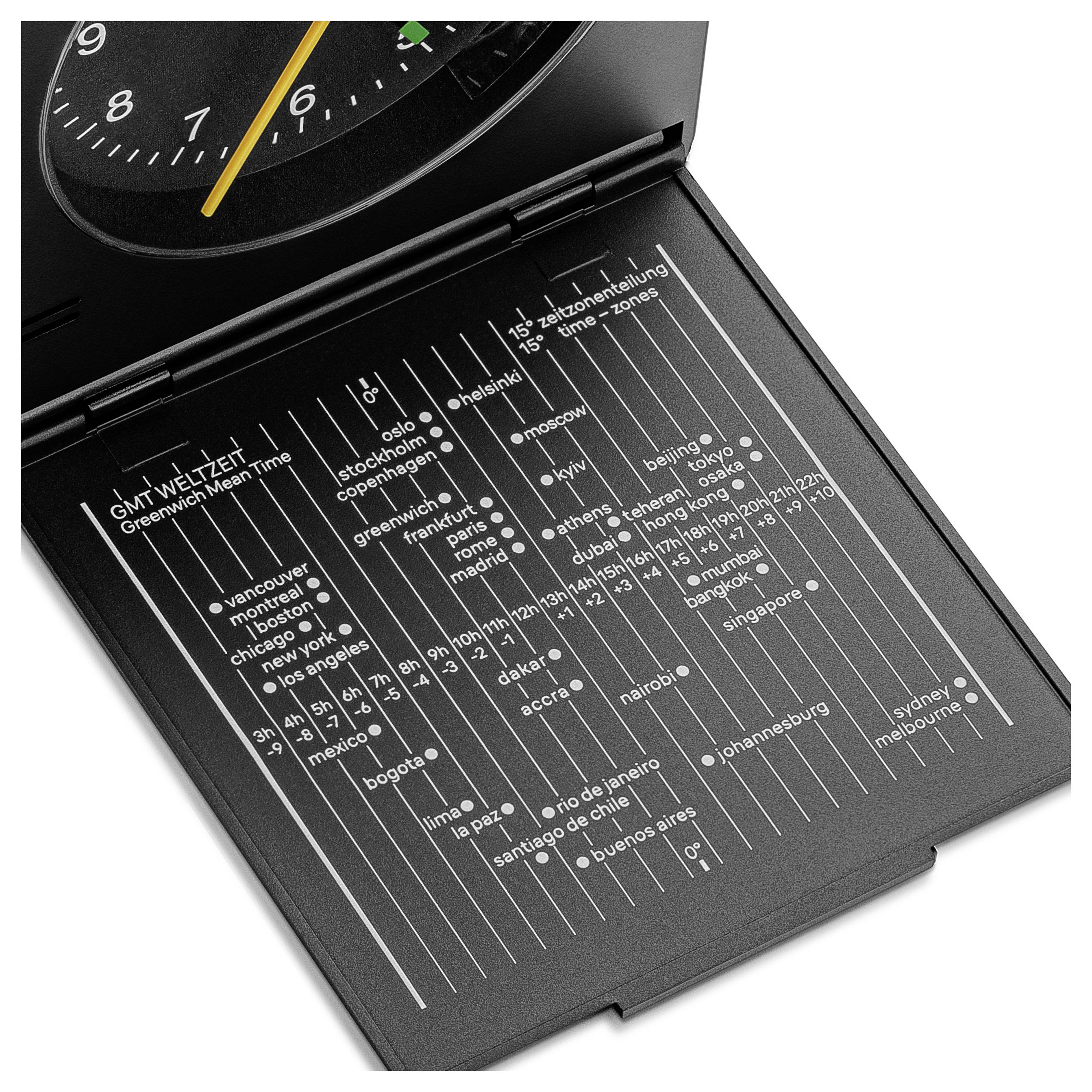 Braun BC05B Alarm clock Black Alarm times 1 1 time setting