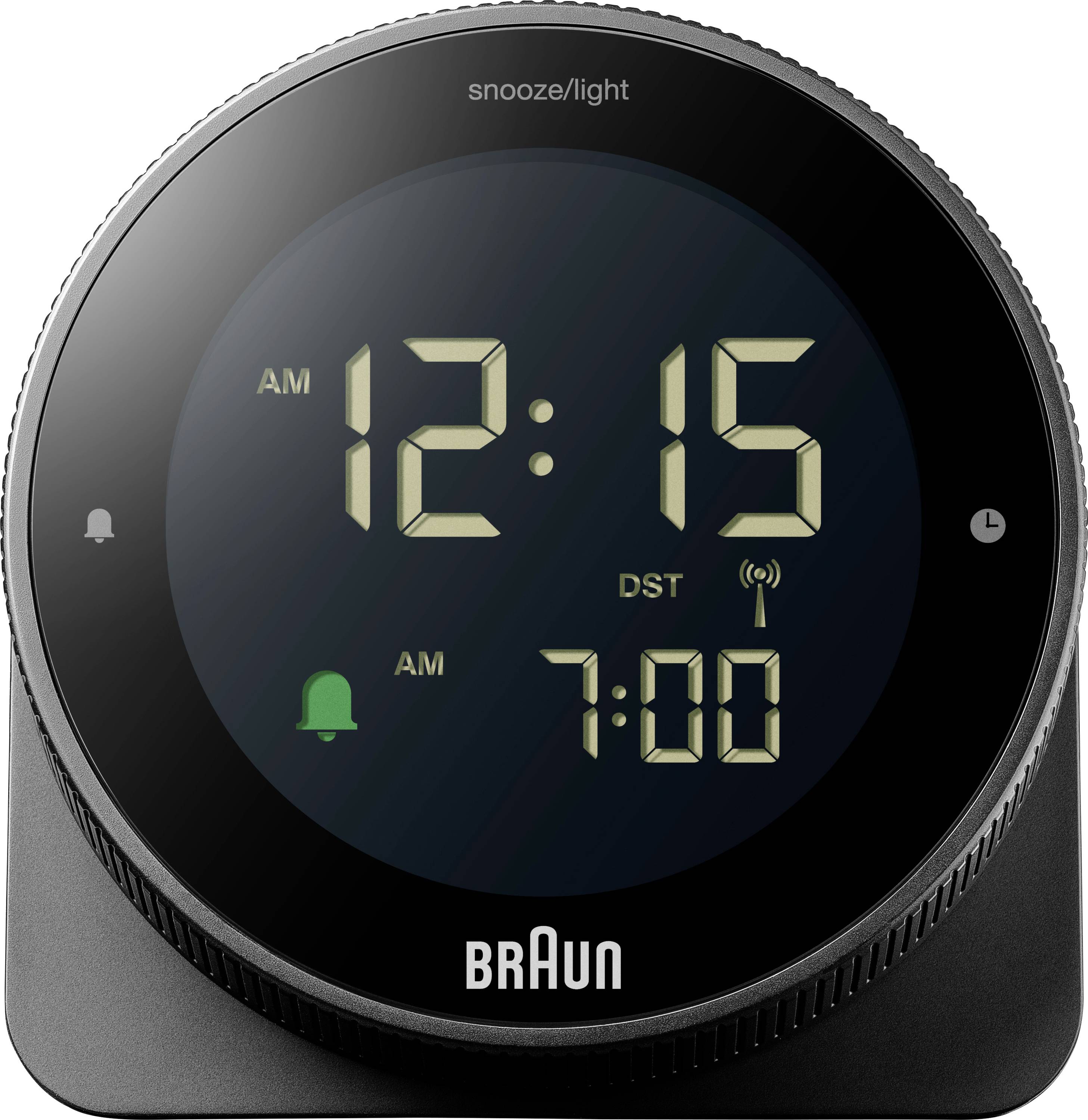 Braun BC24DCF Alarm clock Black Alarm times 1 1 time setting