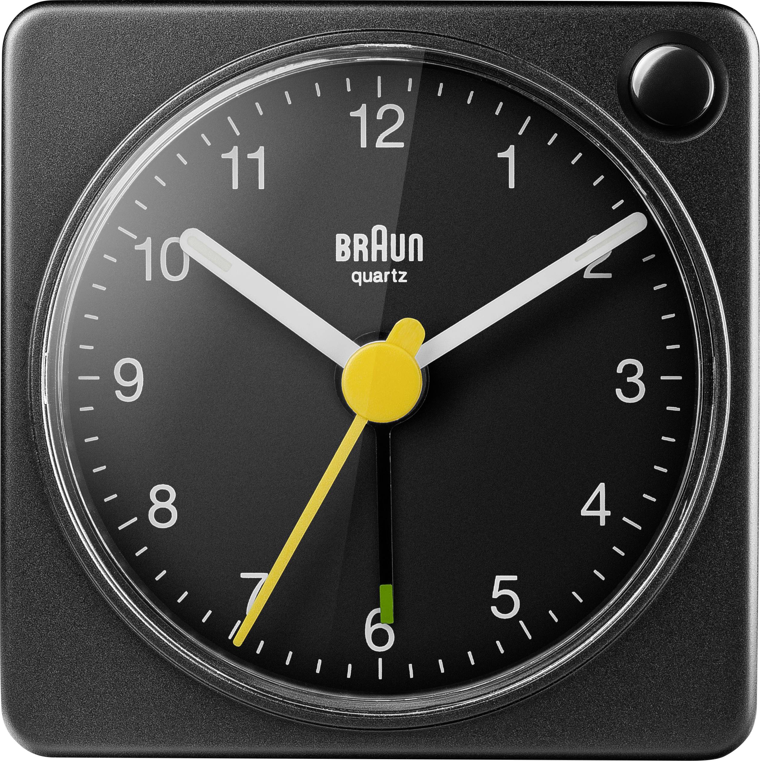 Braun BC02 Alarm clock Black Alarm times 1 1 time setting