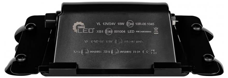 SecoRüt Strobe light LED Blitzer 12&24 Volt Strobo LW0052 12 V DC, 24 V DC Suction cup Orange