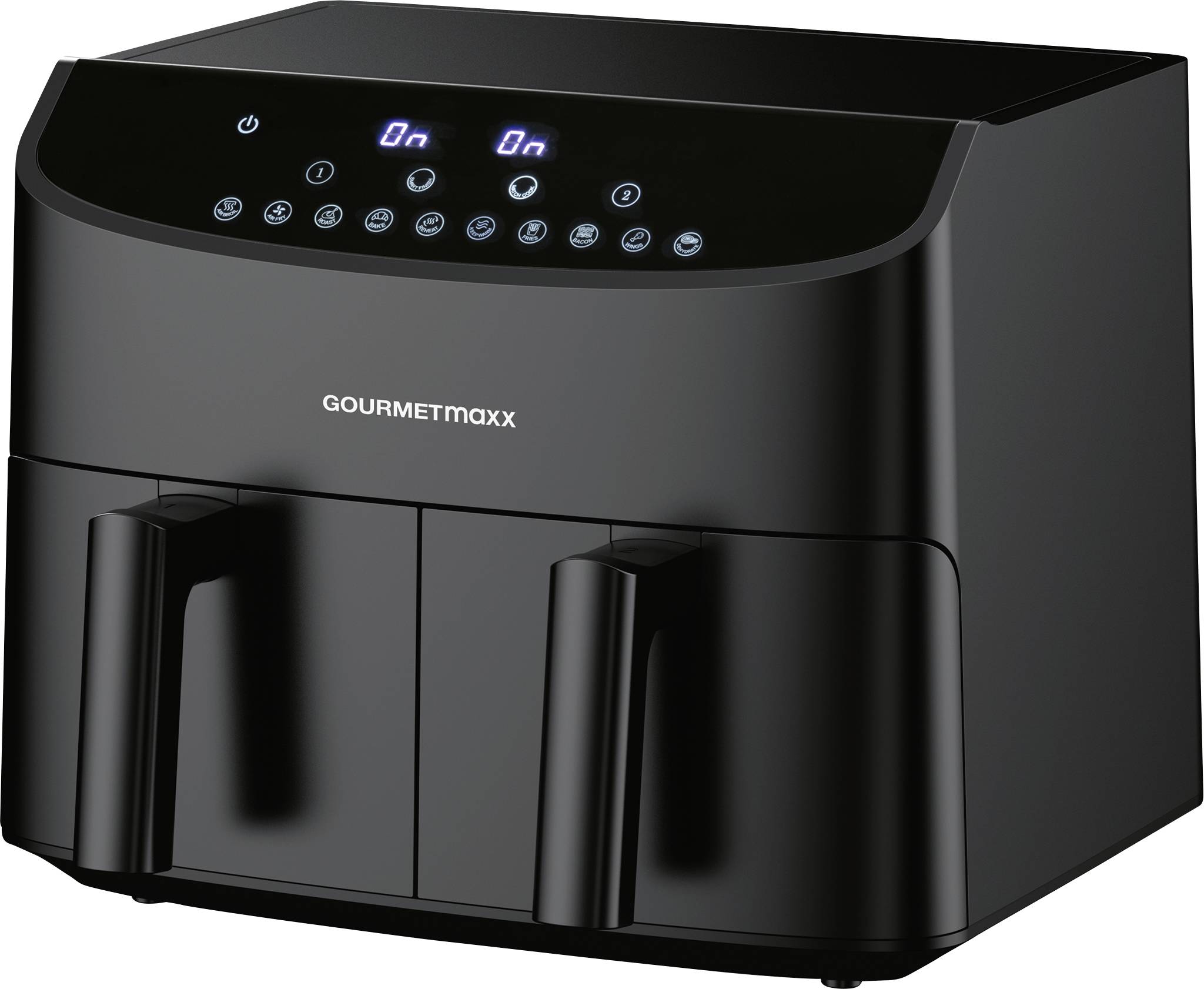 GourmetMaxx Air fryer 7 l Black
