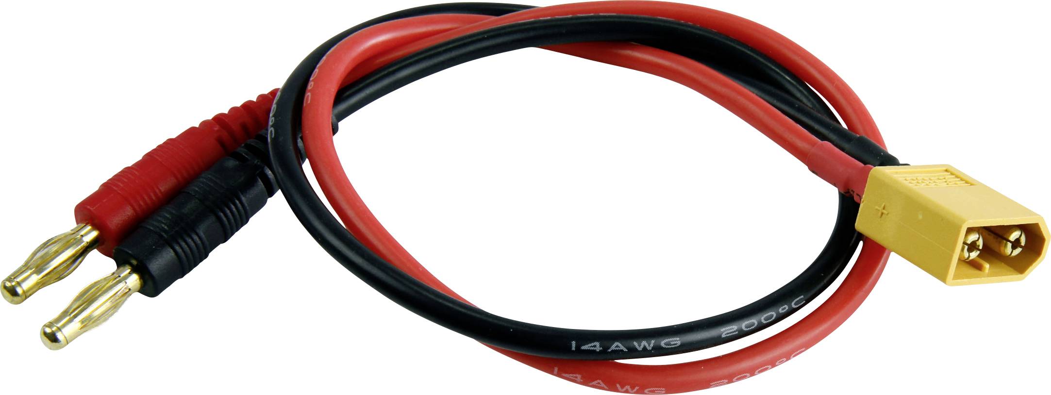 Amewi Charging cable [1x 4 mm jack - 1x XT60] 20 cm 28231