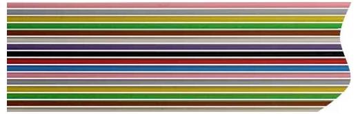 Rautronic FB1228127B Ribbon cable Contact spacing: 1.27 mm 12 x 0.09 mm² Sold per metre