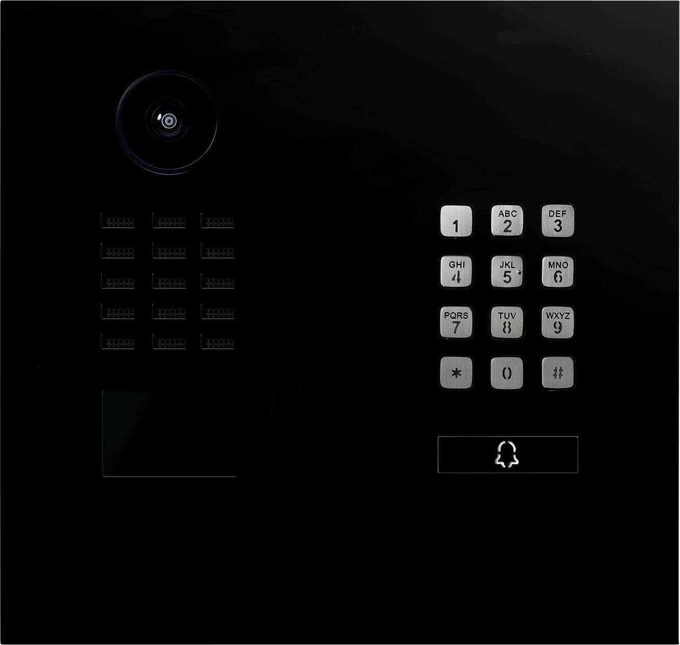 DoorBird D2101KH Door intercom LAN Outdoor panel Graphite black (semi-gloss)