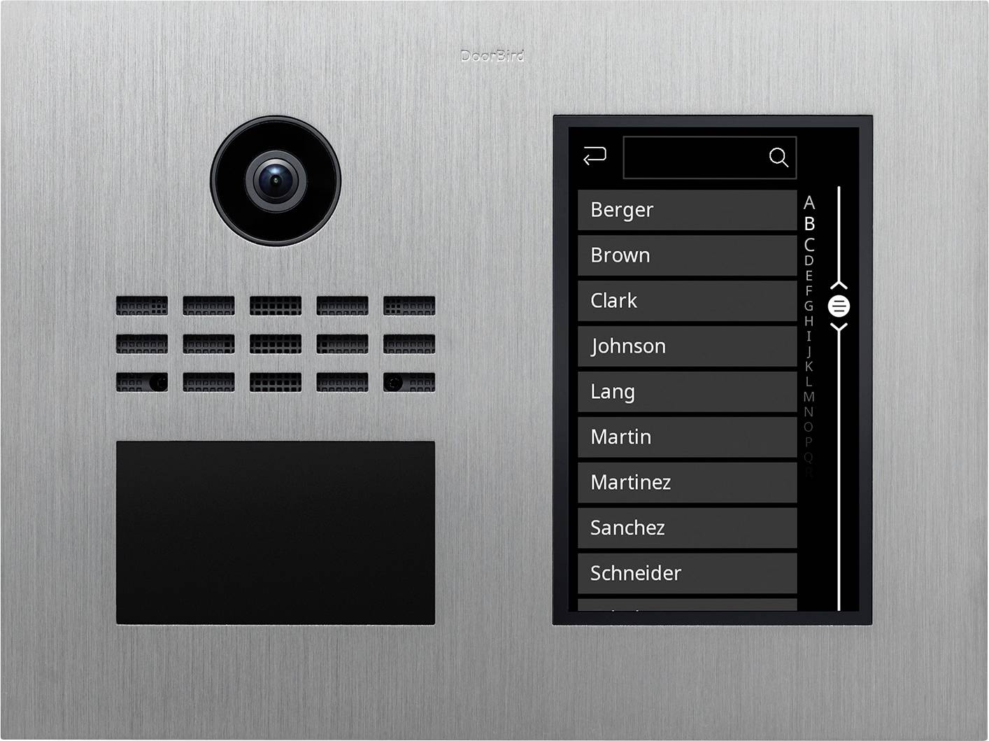 DoorBird D31TDH Door intercom Bluetooth®, LAN Outdoor panel V4A stainless steel (brushed)