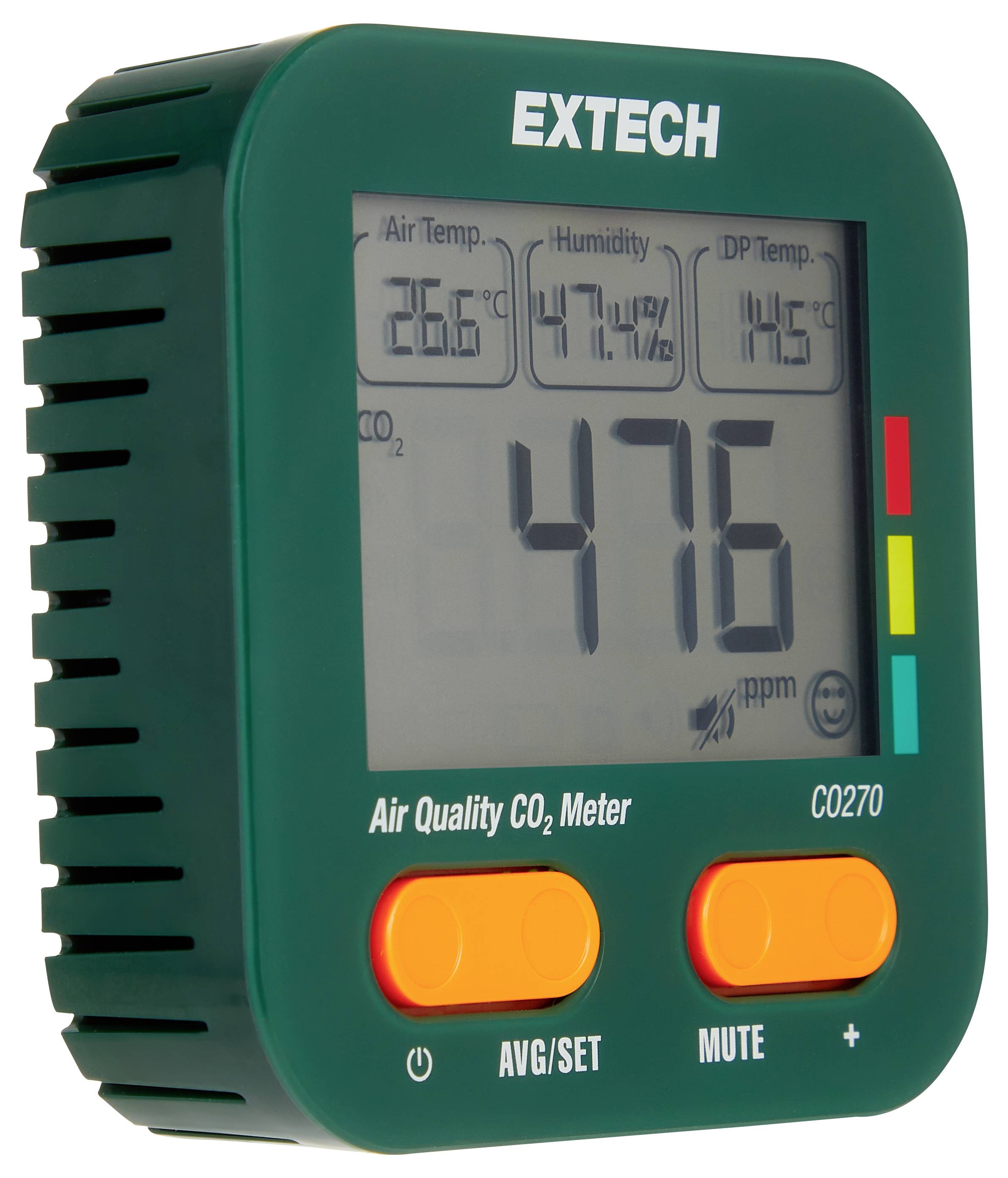 Extech VOC meter Temperature, Humidity, CO2, Condensation point