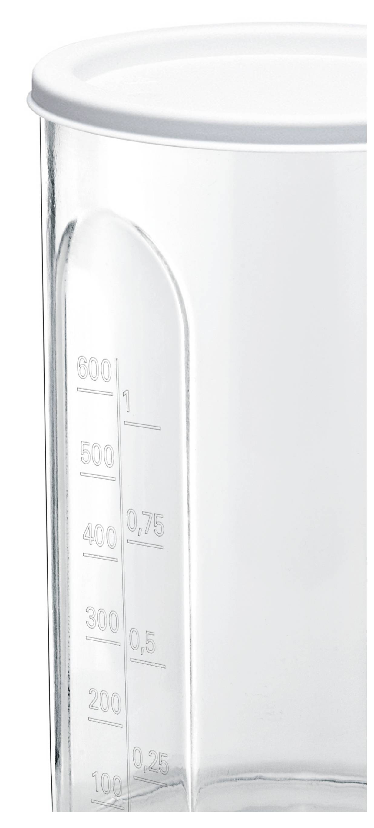 Bosch ErgoMixx Stabmixer, 600 Watt, Edelstahl-Mixfuß, Zerkleinerer, weißgrau Hand-held blender White grey