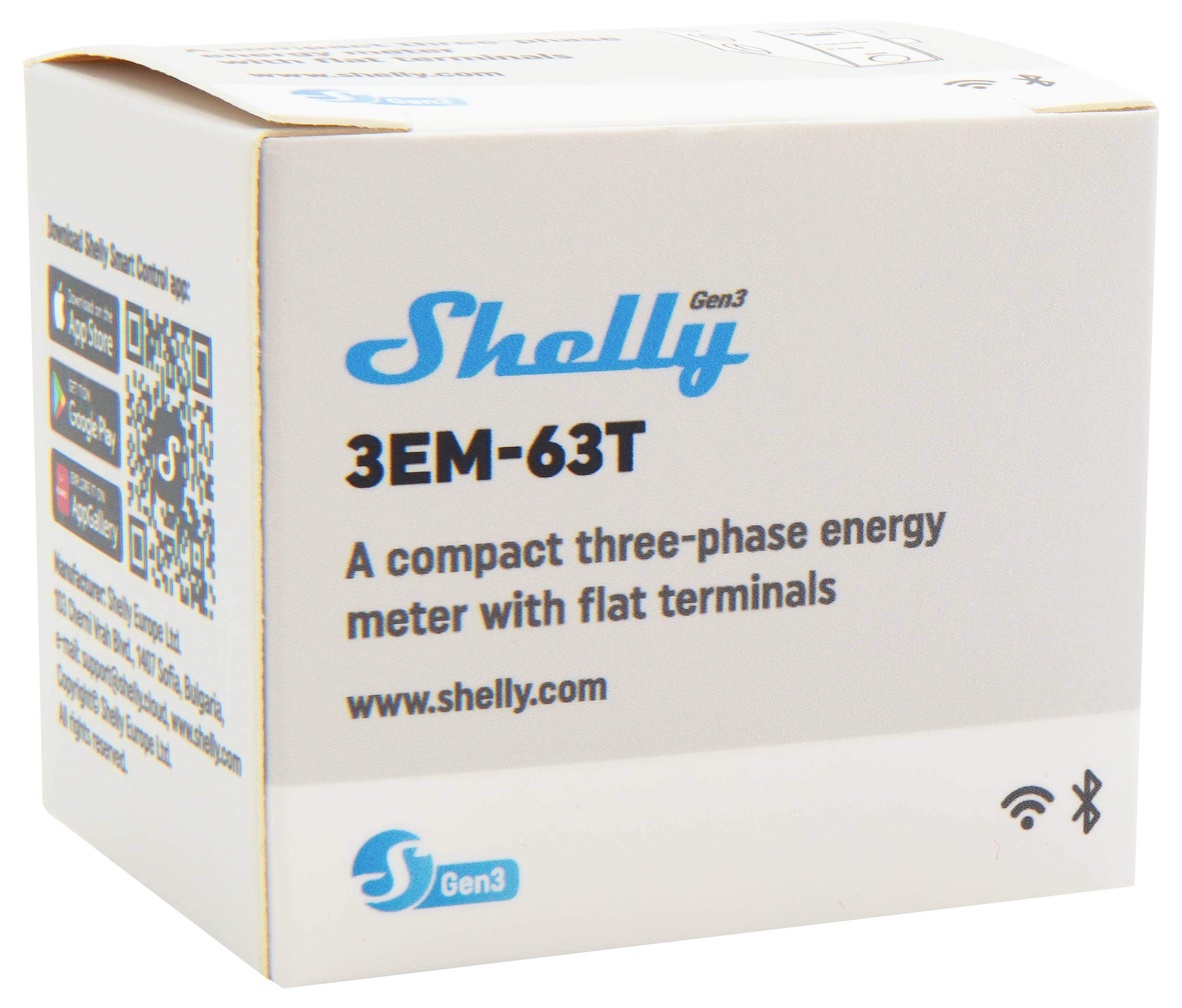 Shelly 3EM-63T Gen3 Energy meter