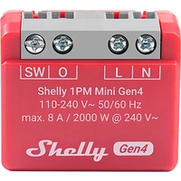 Shelly 1PM Mini Gen4 Wireless switch Shelly 1PM Mini Gen4 Wireless switch