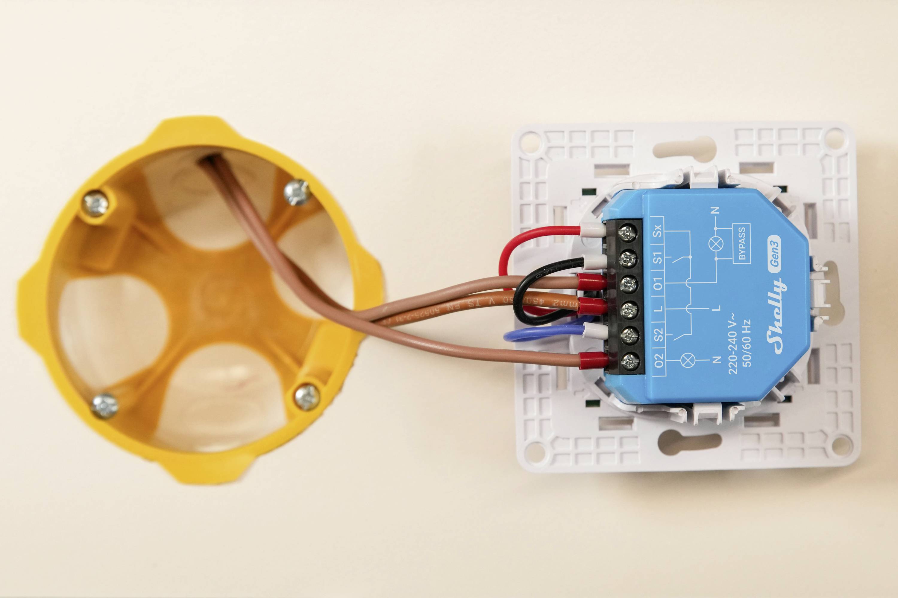 Shelly 2L Gen3 Wireless switch