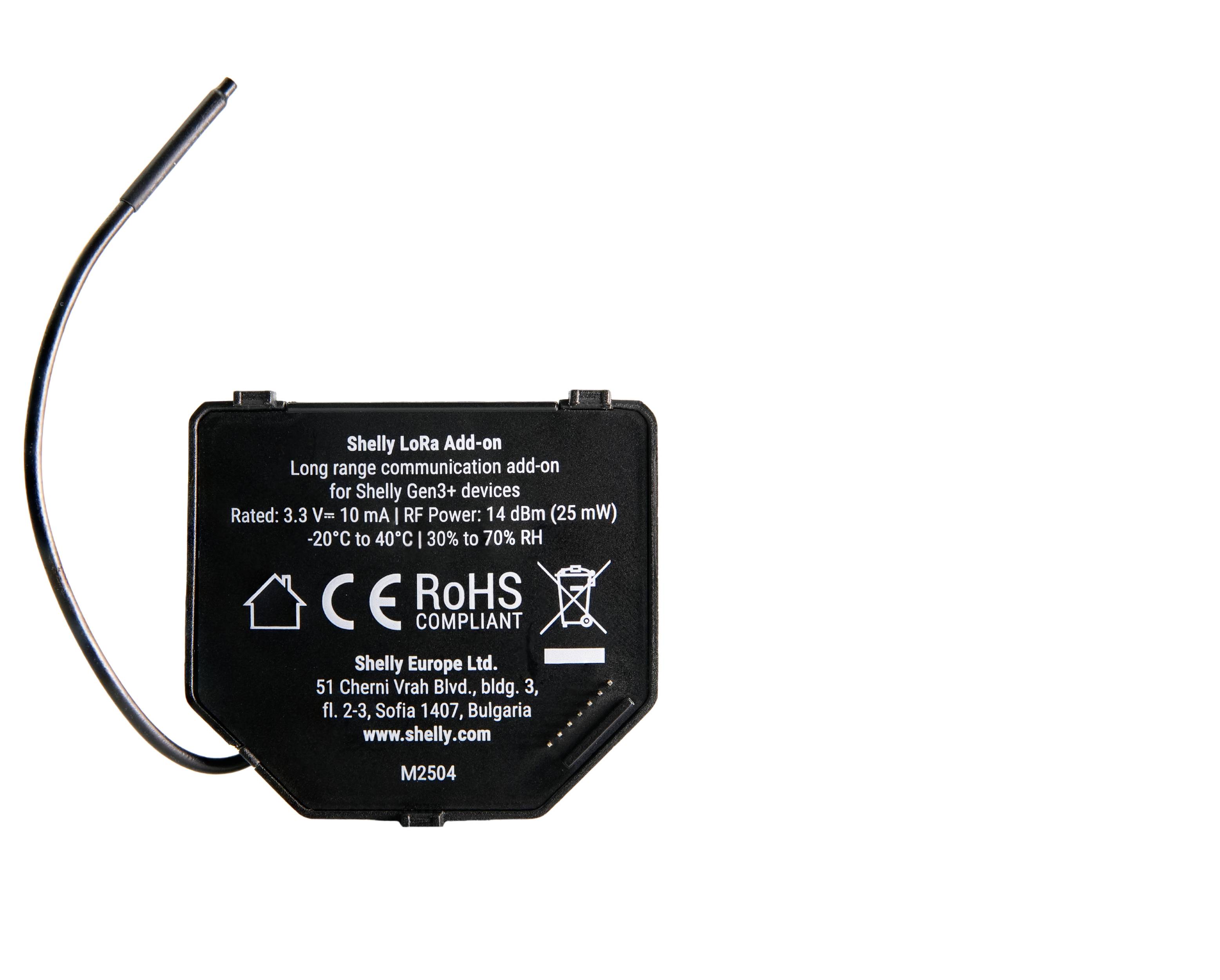 Shelly LoRa Add-on Wireless switch