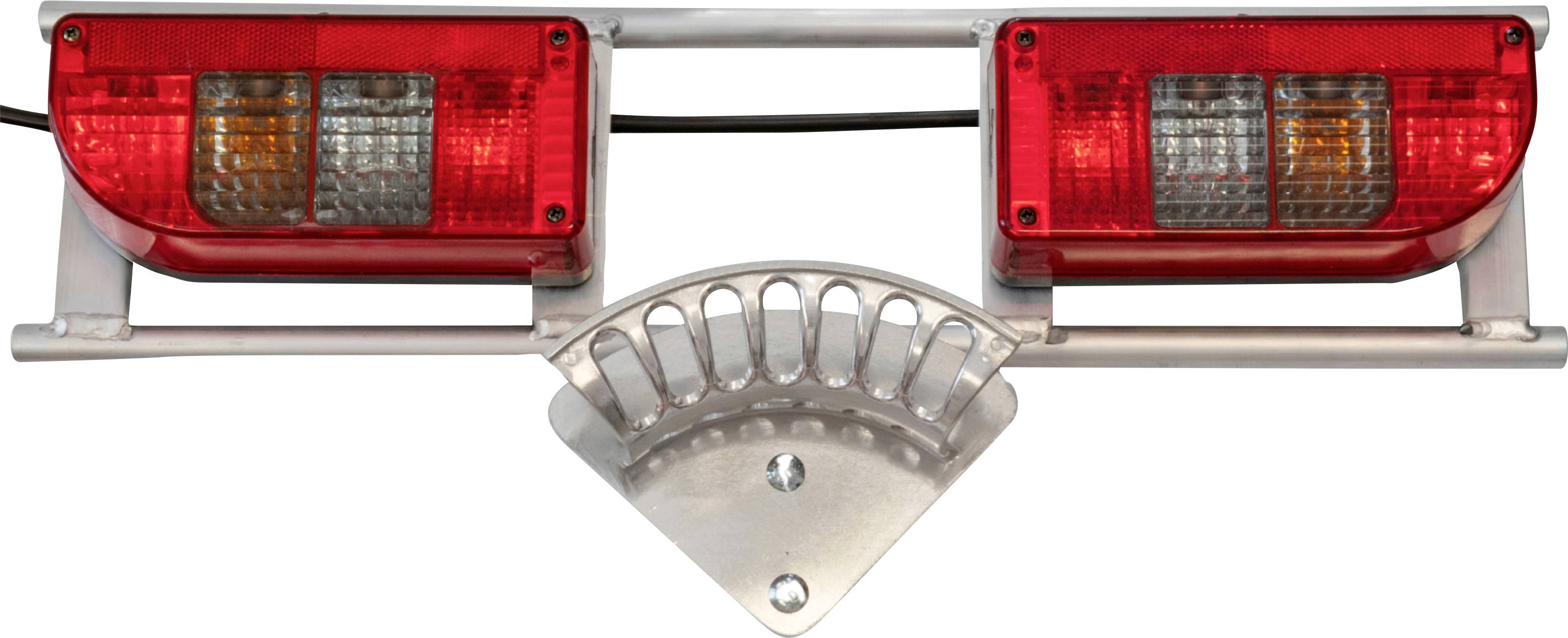 SecoRüt 70411 Prüfbalken für Anhängersteckdosen 12 Volt 7+13 pol. Aluminium Trailer socket tester 12 V Pins:7 or 13 Pole