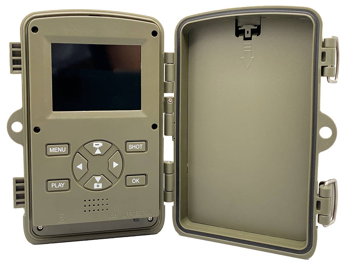 Berger & Schröter Wildlife camera 32 MP Black LEDs Olive