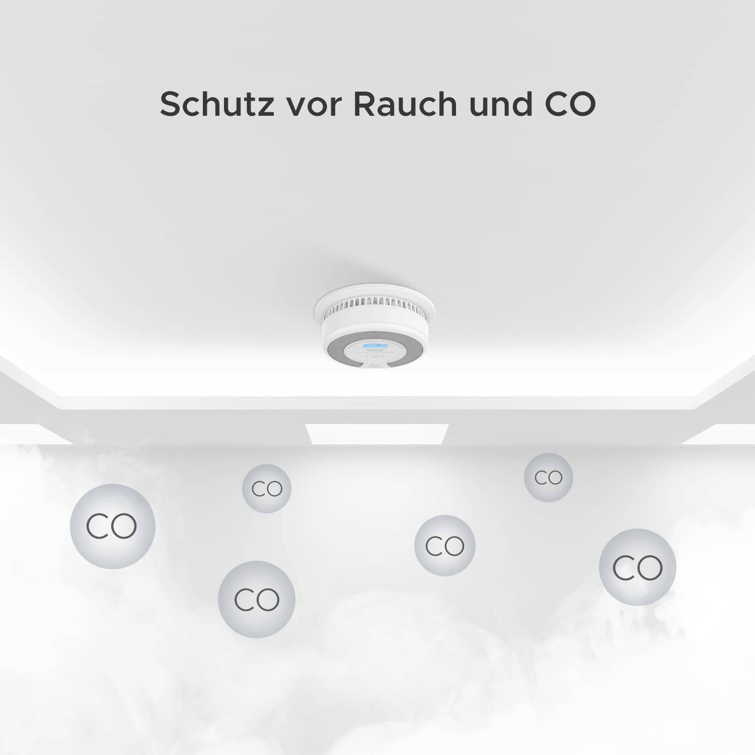 X-Sense SC07 Smoke and CO detector (W x H x D) 146 x 51 x 146 mm