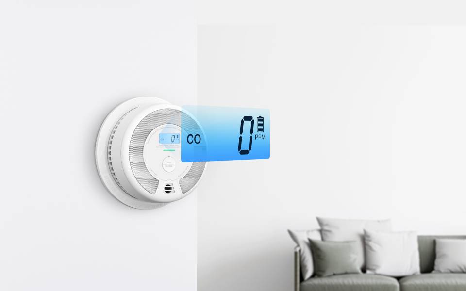 X-Sense SC07 Smoke and CO detector (W x H x D) 146 x 51 x 146 mm