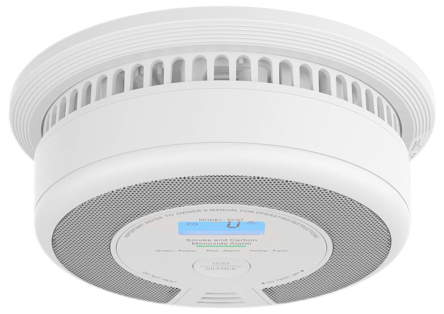 X-Sense SC07 Smoke and CO detector (W x H x D) 146 x 51 x 146 mm
