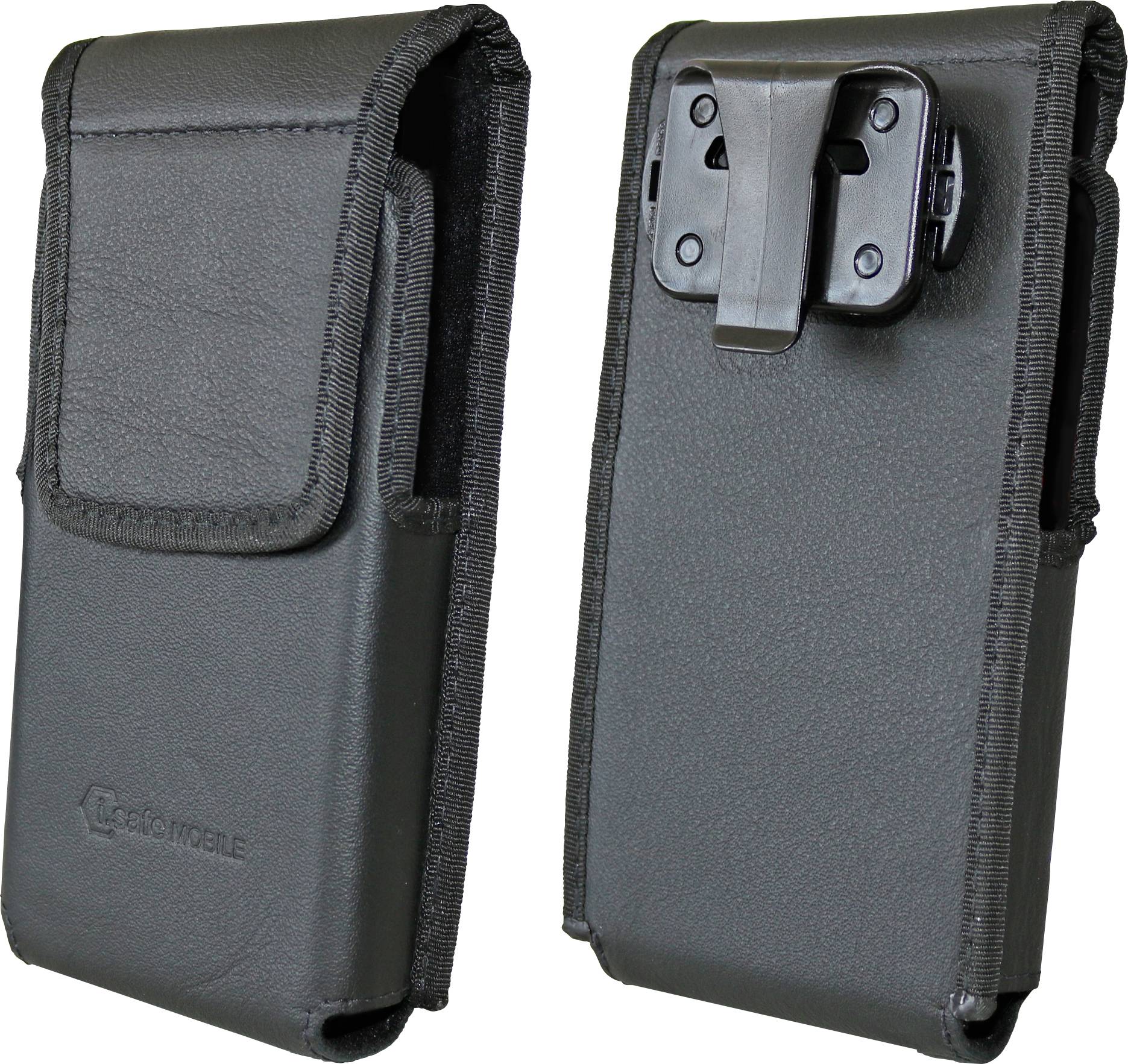 iSafe MOBILE Leather Case universal IS530.x/IS880.2 Leather bag i.safe MOBILE IS530.x, IS880.2 Black