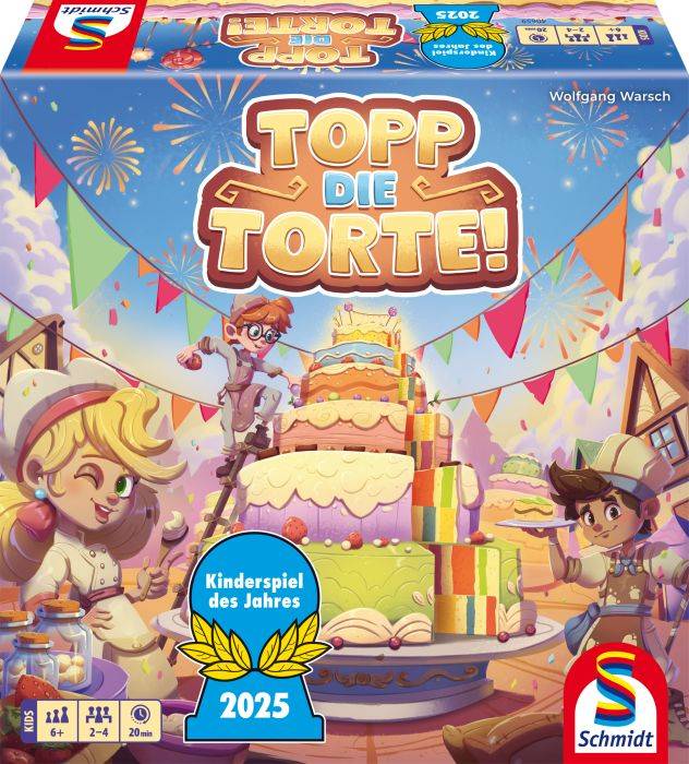 Topp the cake! Schmidt Spiele 40659 1 pcs