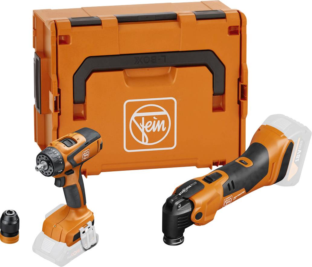 Fein Combo AMM500+ASCM-QSW+LBoxx 99100000838 Multifunction tool No. of power packs included 0