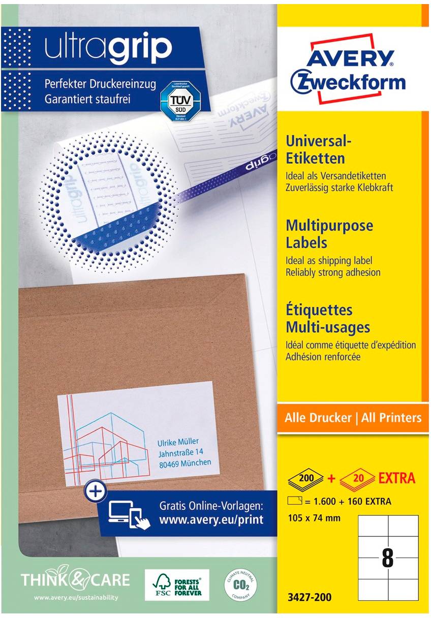 Avery-Zweckform 6138 All-purpose labels 1 pc(s)