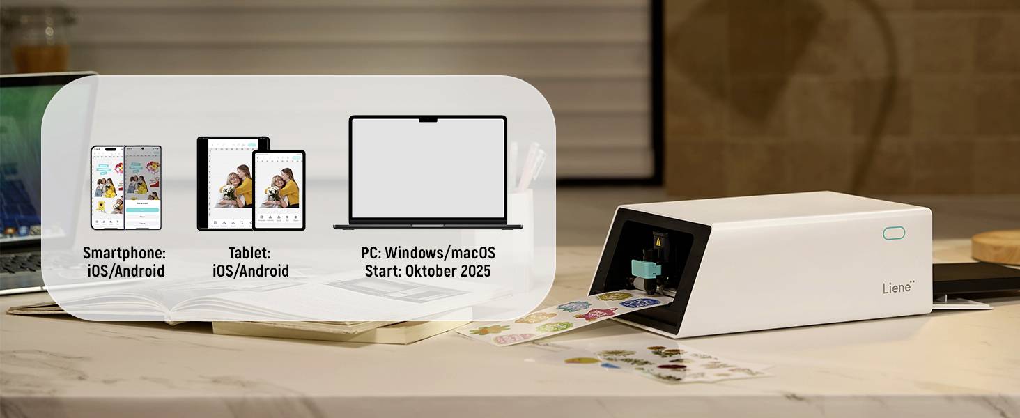 Liene Photo printer Print resolution: 300 x 300 dpi