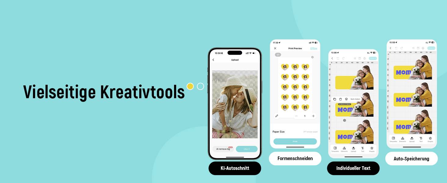 Liene Photo printer Print resolution: 300 x 300 dpi