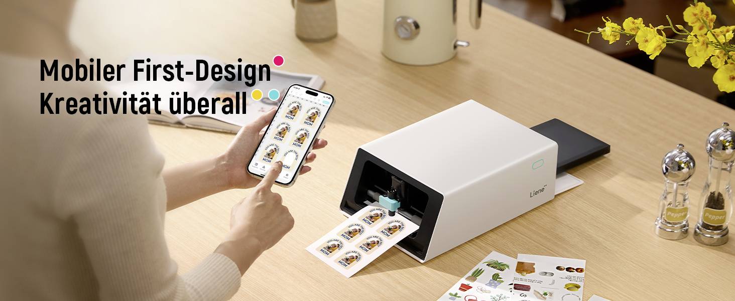 Liene Photo printer Print resolution: 300 x 300 dpi