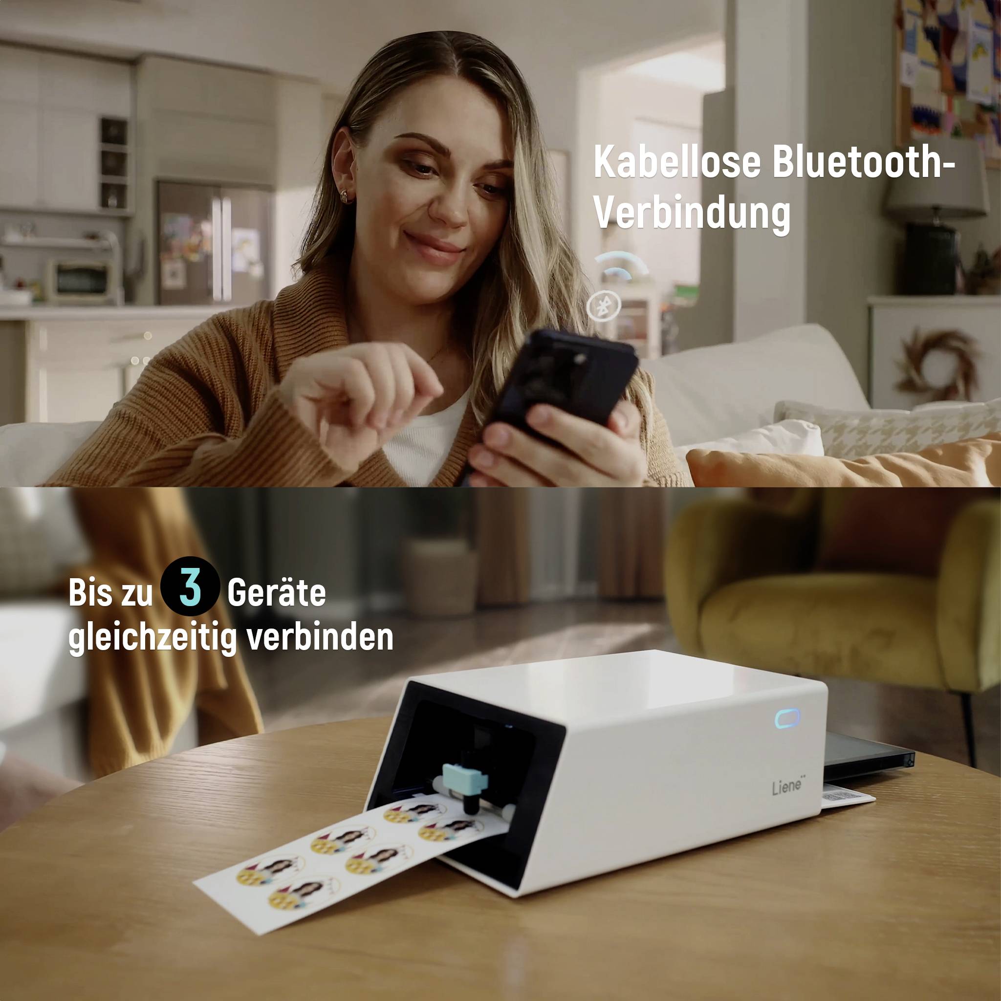 Liene Photo printer Print resolution: 300 x 300 dpi