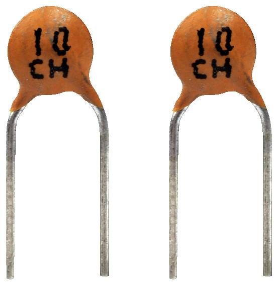 RICHWELL Ceramic capacitor Radial lead 100 V DC 20 %