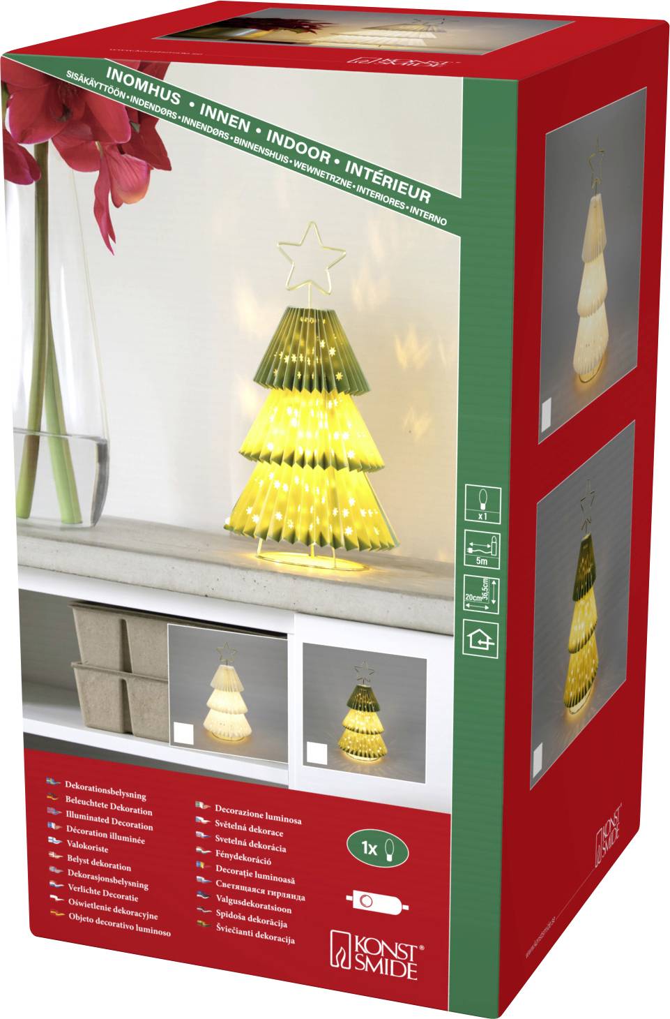 Konstsmide 1858-900 Illuminated artifical Christma tree